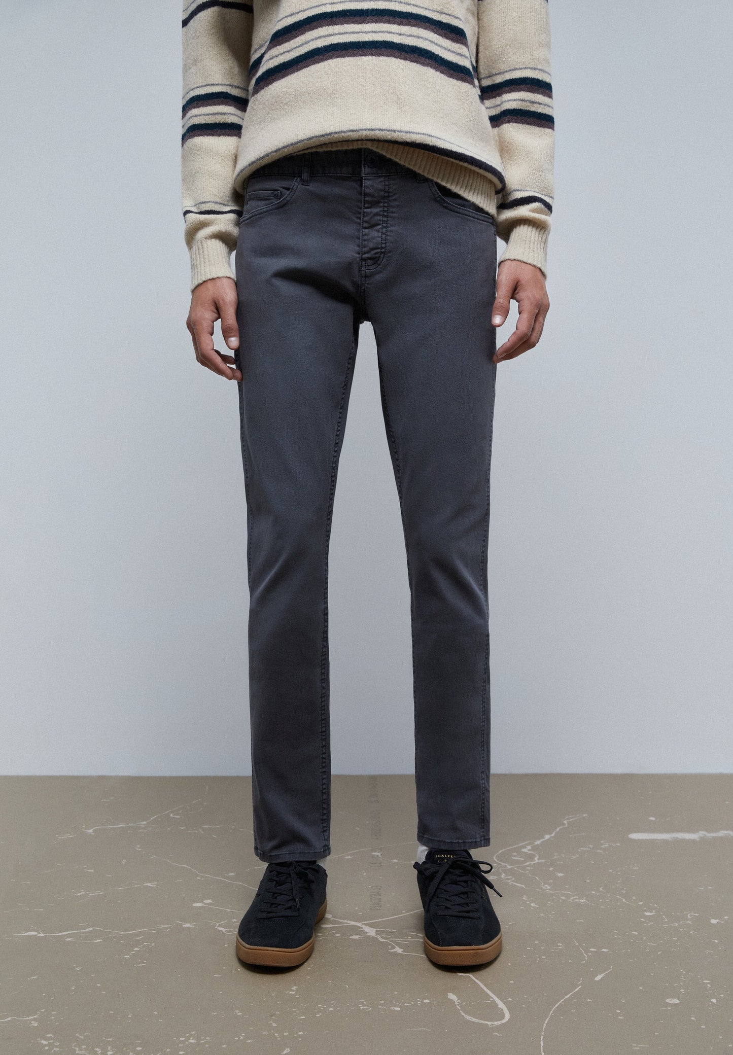 FIVE-POCKET TROUSERS