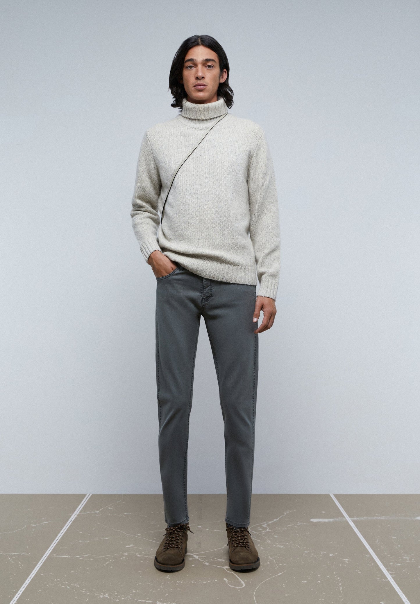 FIVE-POCKET TROUSERS