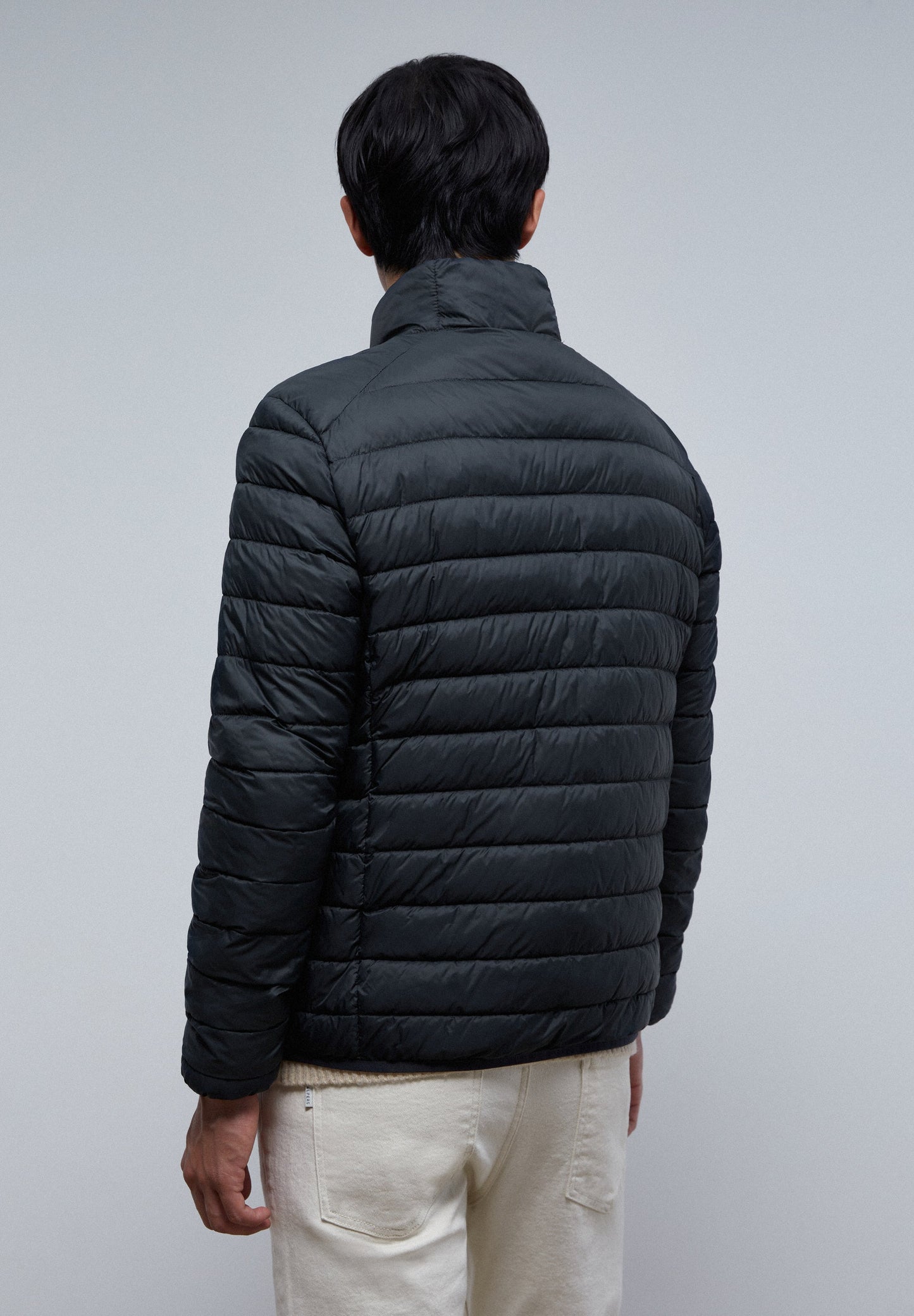 QUILTED JACKET WITH SKULL DETAIL