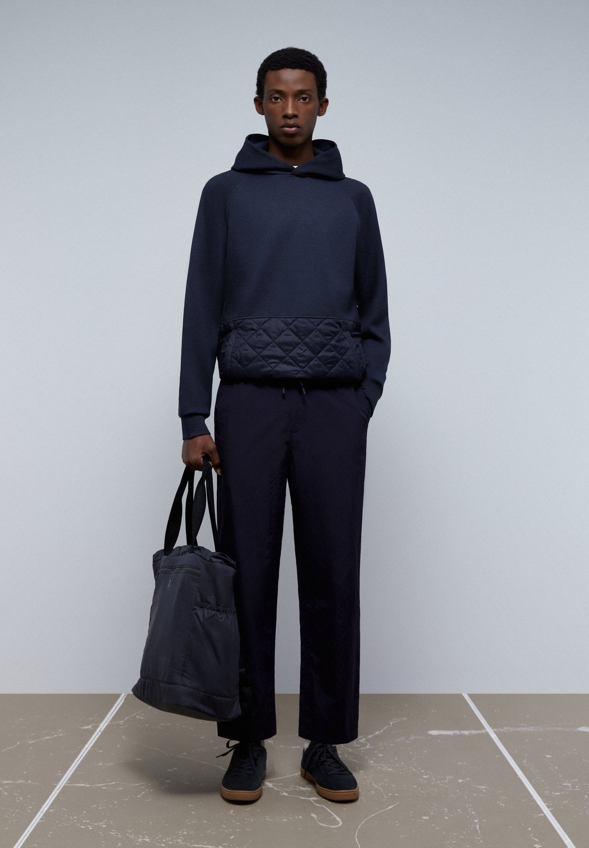 PREMIUM CROPPED DRAWSTRING TROUSERS