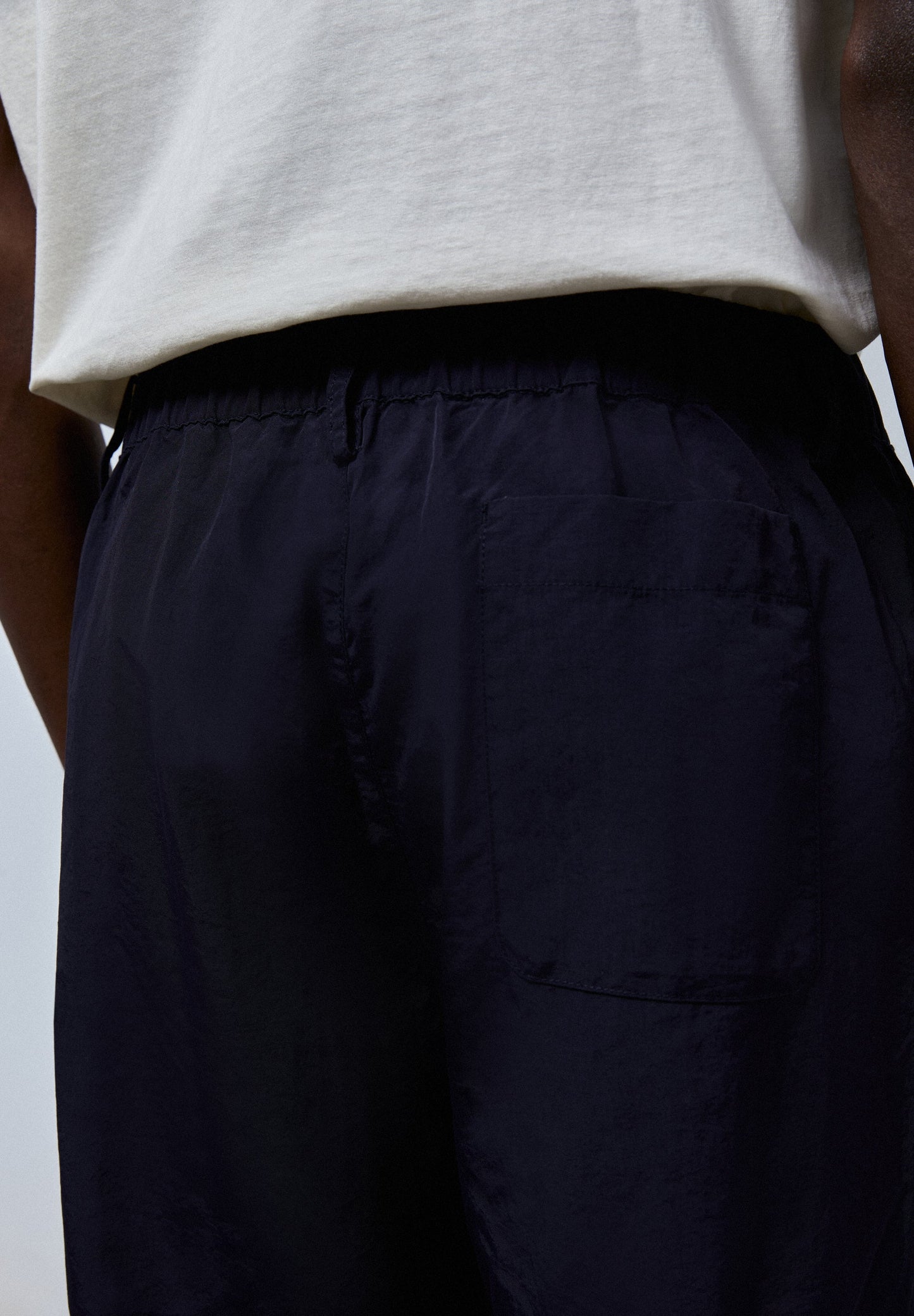 PREMIUM CROPPED DRAWSTRING TROUSERS