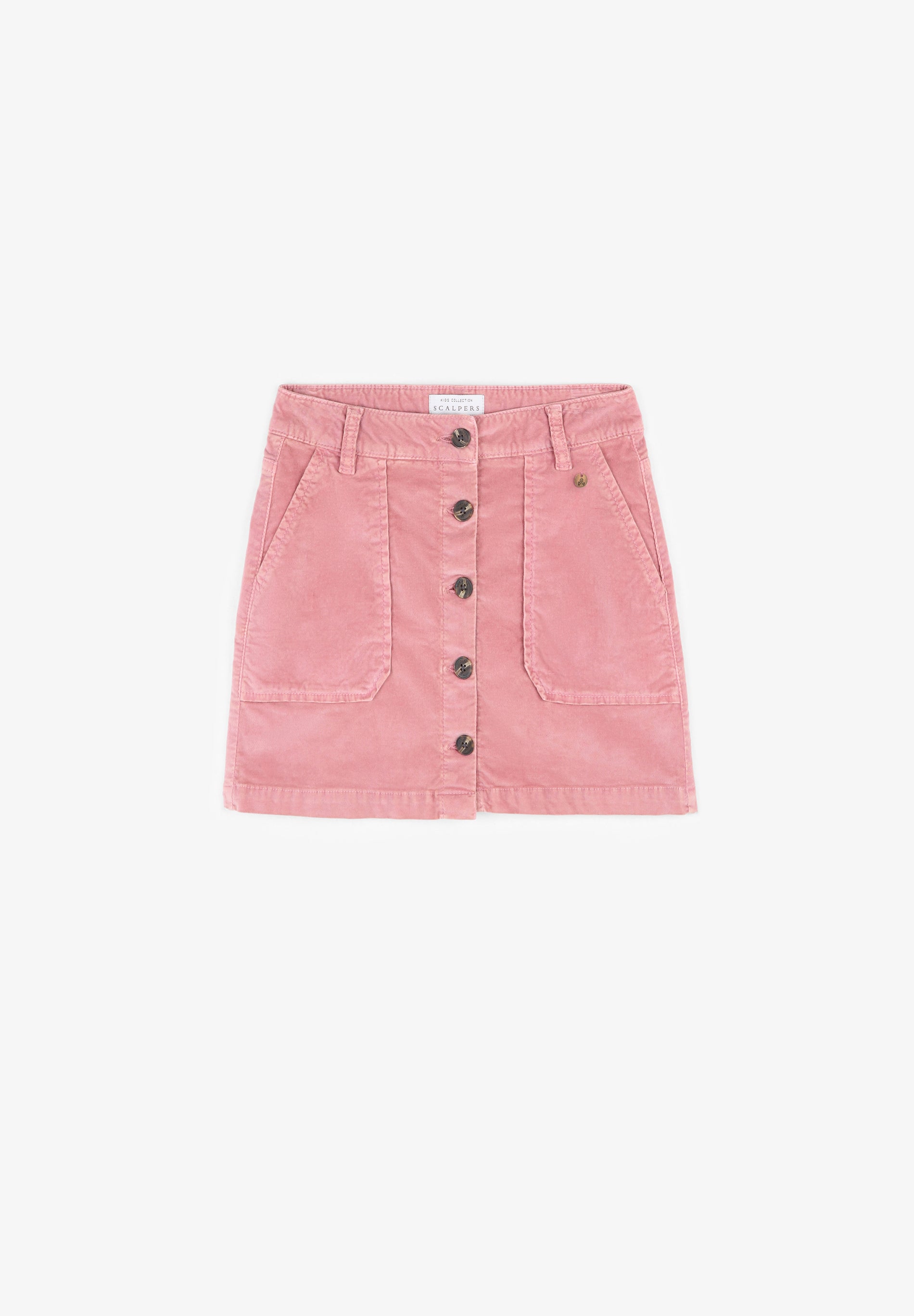 MINI BUTTONED SKIRT