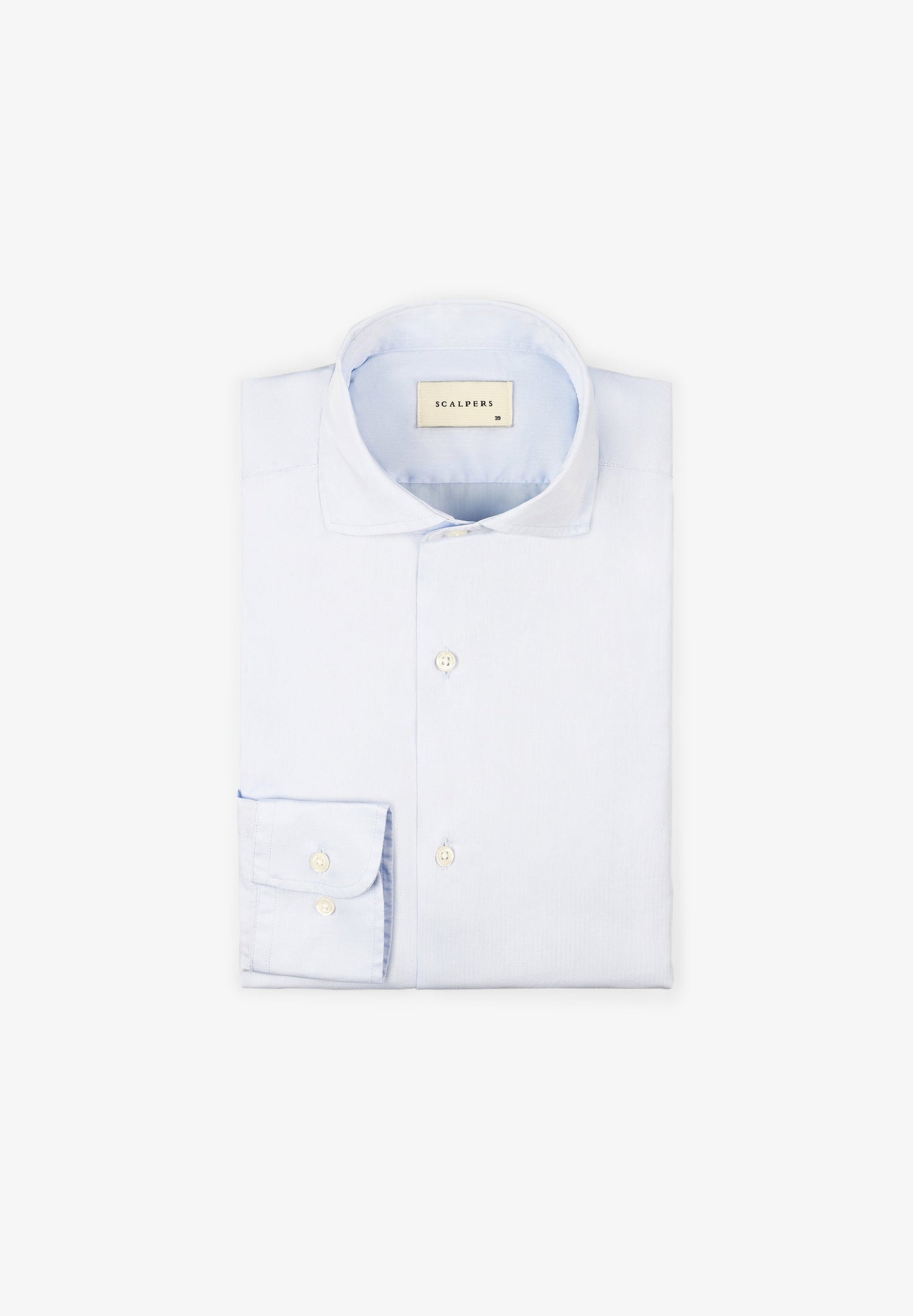 MIXED CUFF DRESS SHIRT