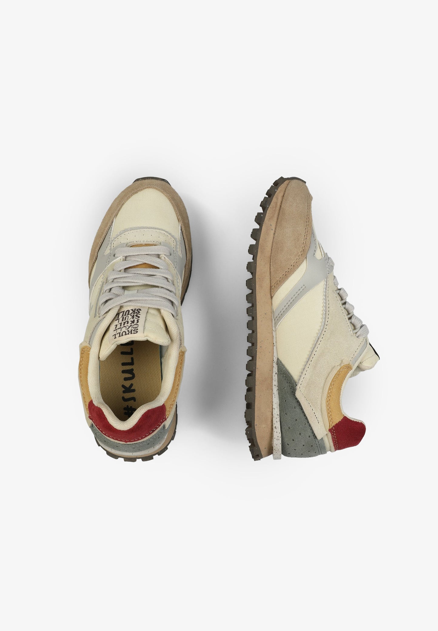 SKULL FABRIC SNEAKERS