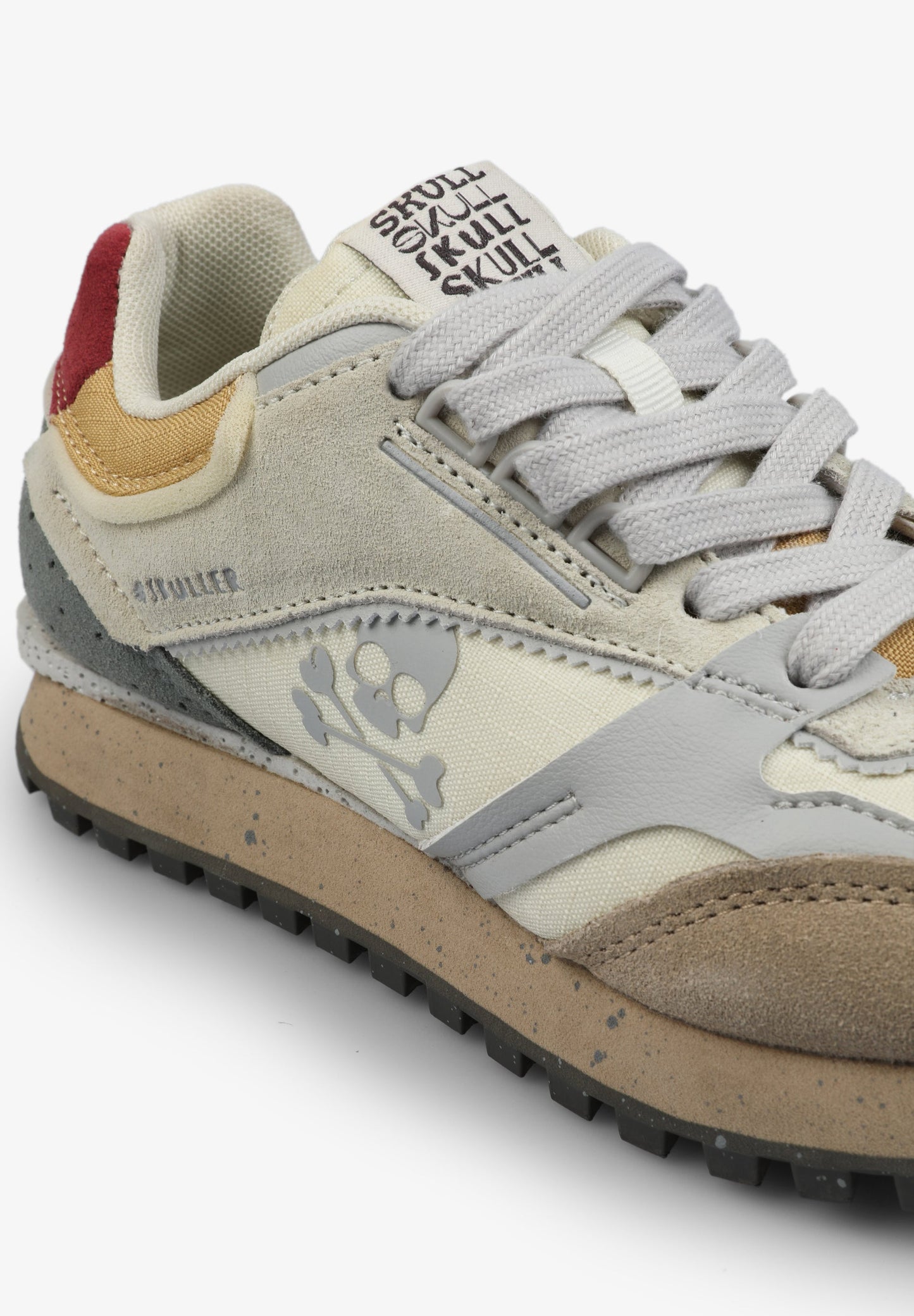 SKULL FABRIC SNEAKERS