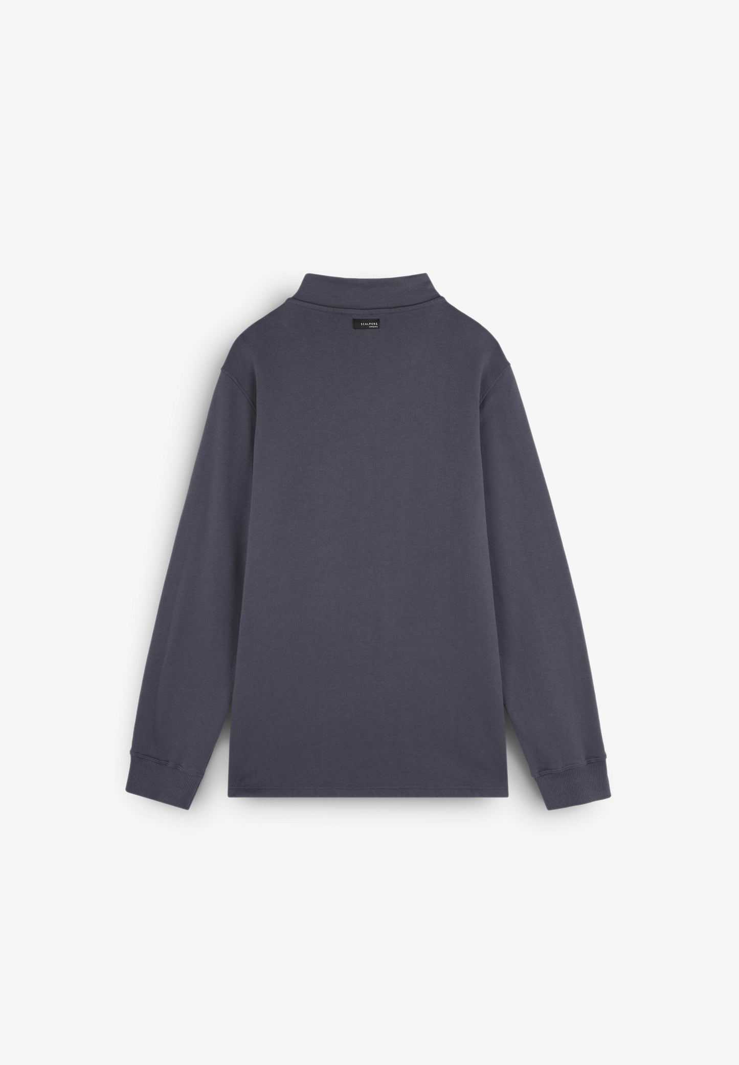 ZIP NECK SWEATSHIRT