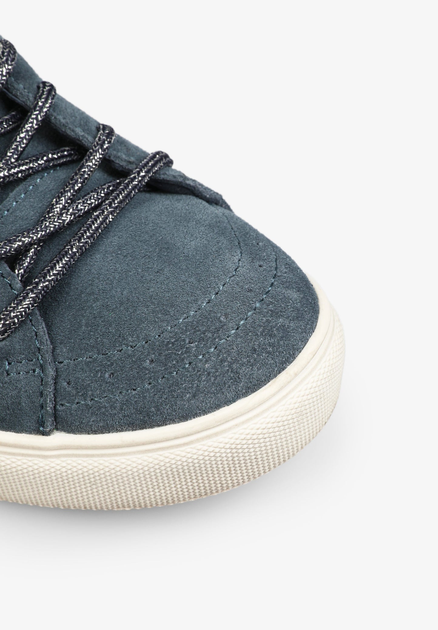 HIGH TOP VELVET SNEAKERS