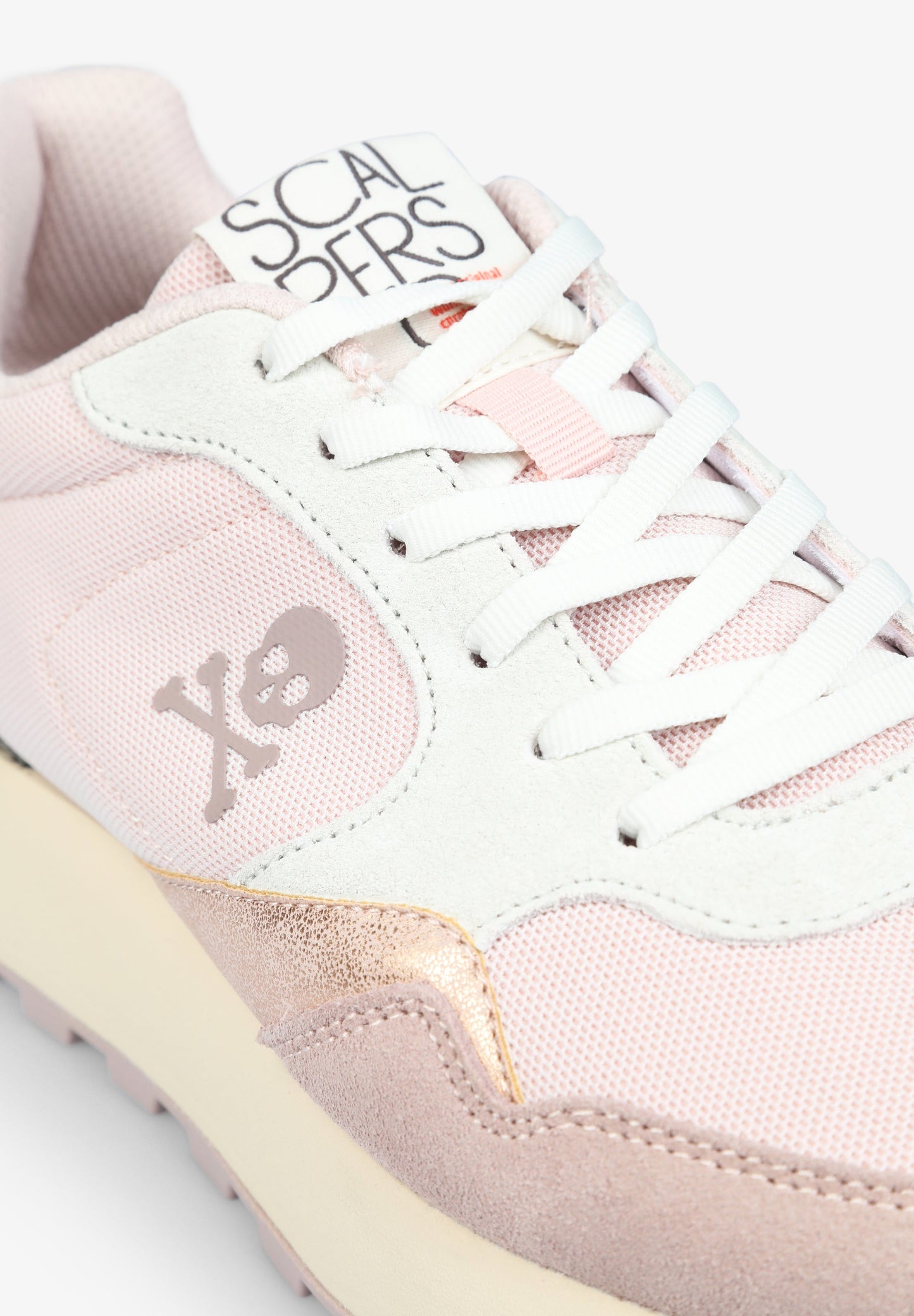 METALLIC DETAIL SNEAKERS