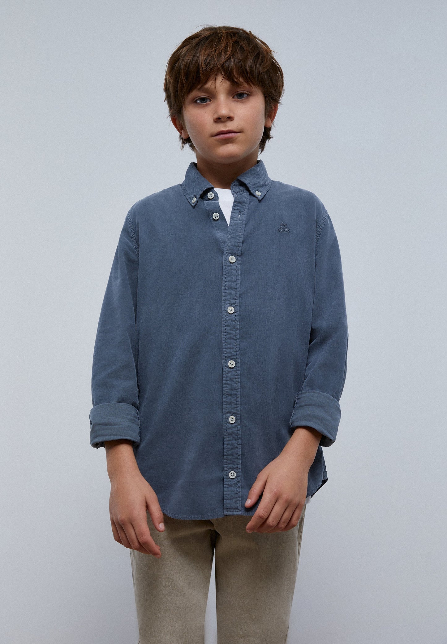 MICRO CORDUROY SKULL SHIRT