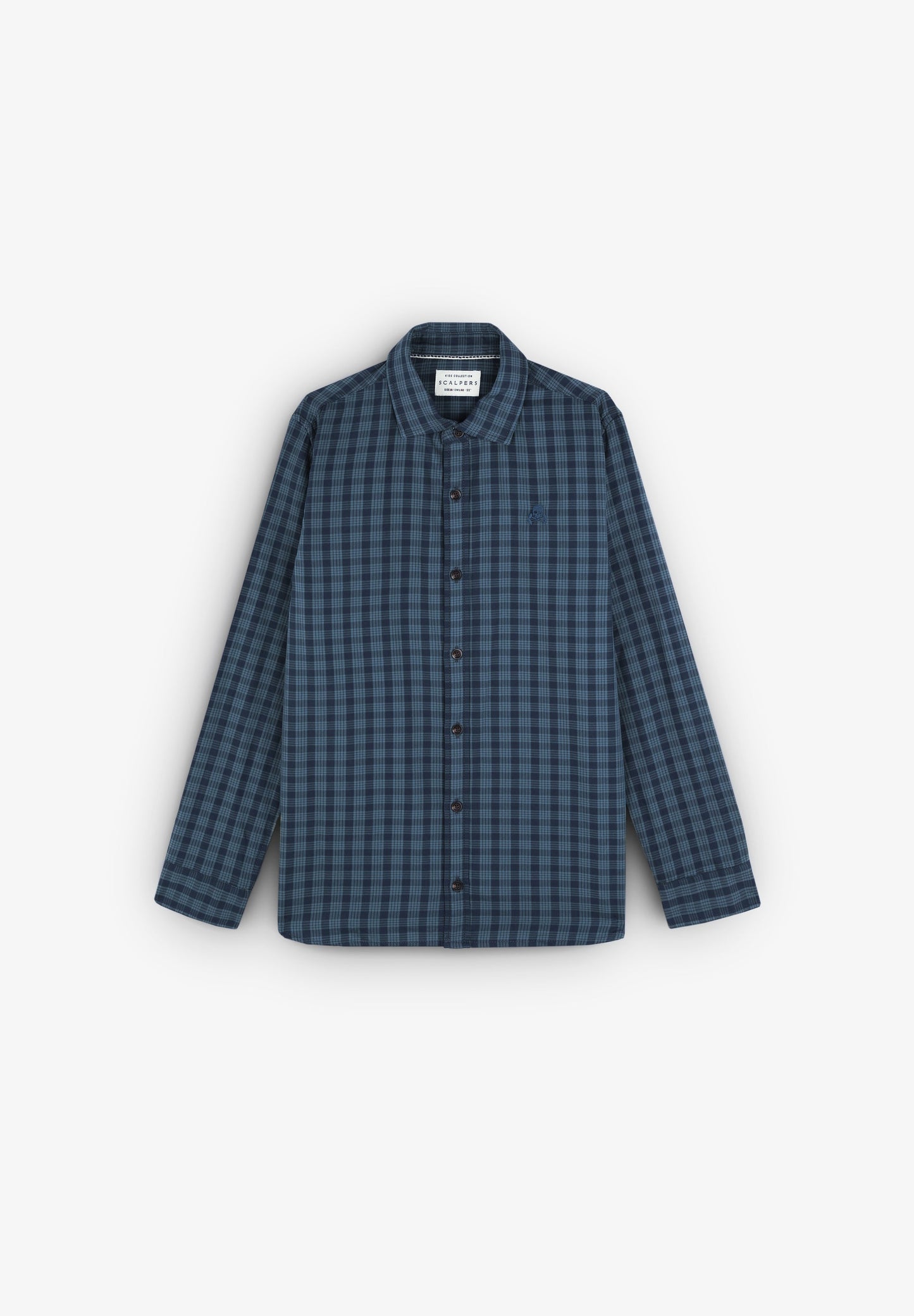 CHECK SHIRT WITH MATCHING SKULL