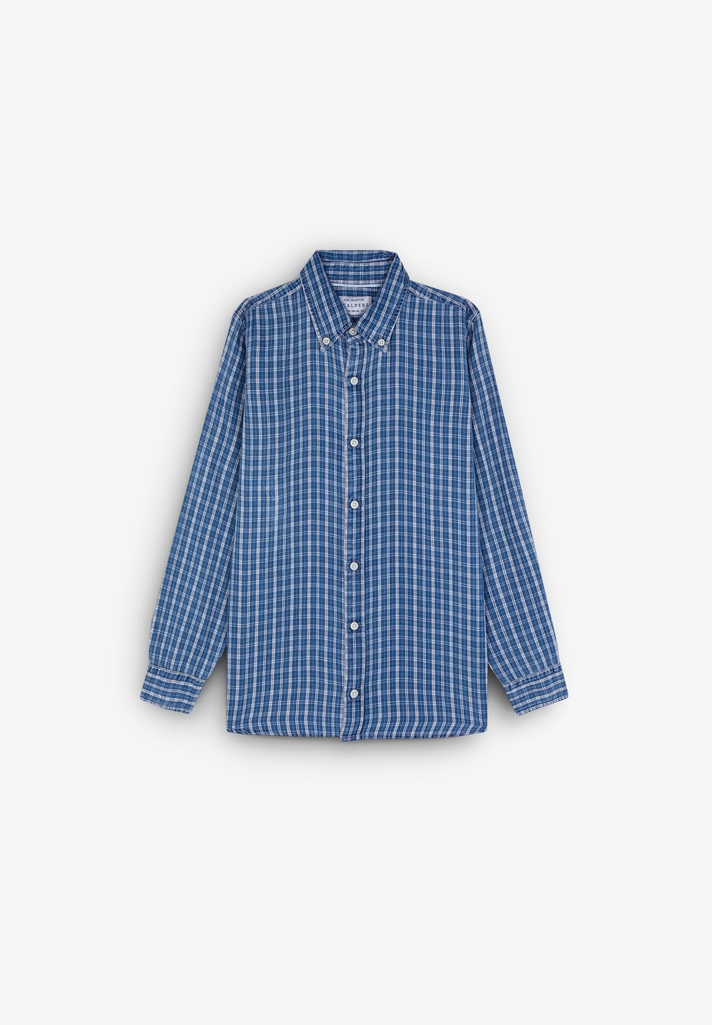 CHECKED DENIM SHIRT