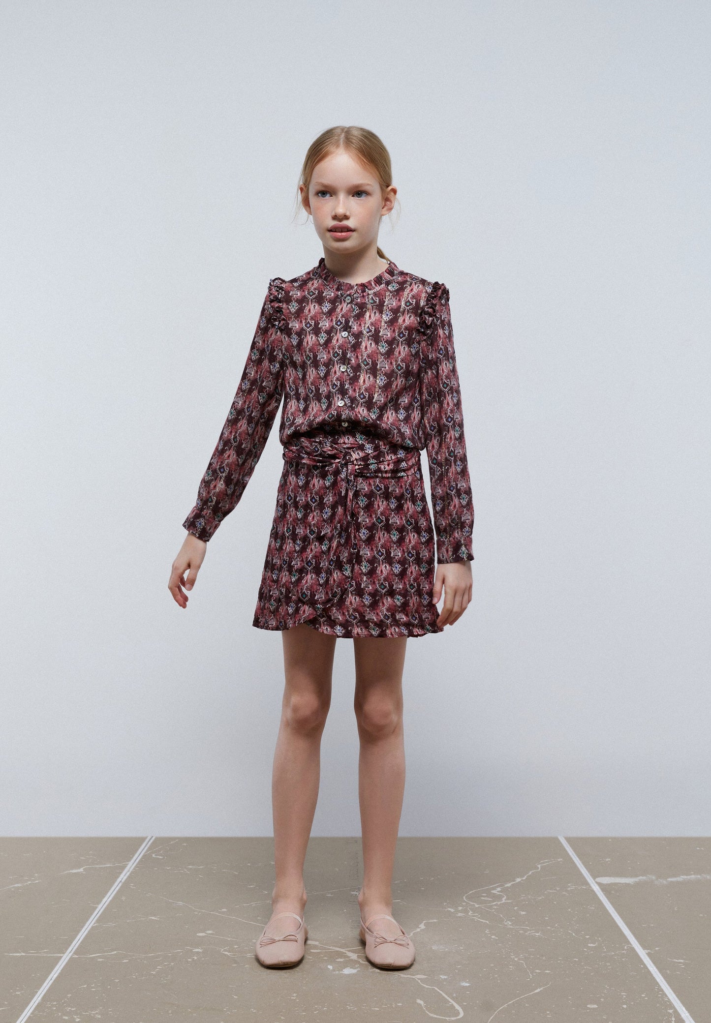 MINI SKIRT WITH KNOT