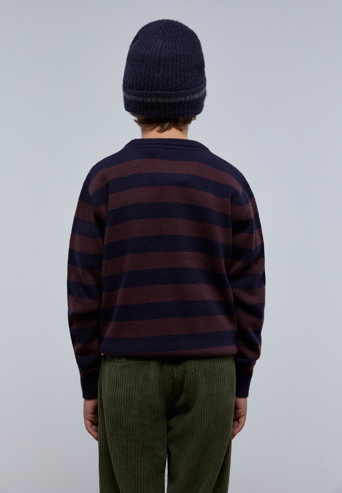 STRIPED KNIT SWEATER