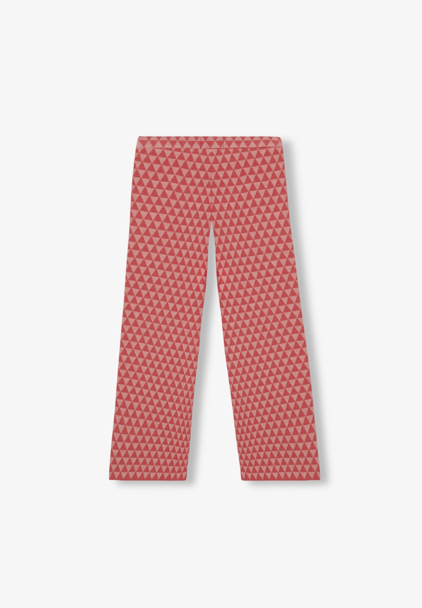 KNIT TROUSERS WITH TRIANGLES