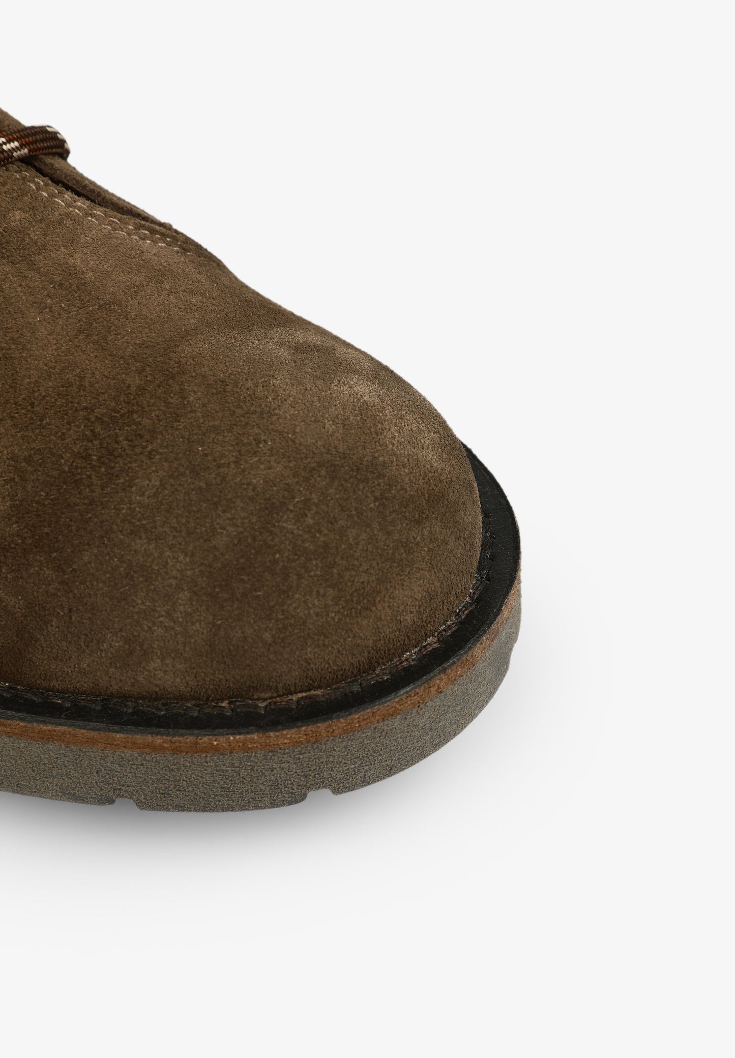 SUEDE LACE-UP ANKLE BOOTS