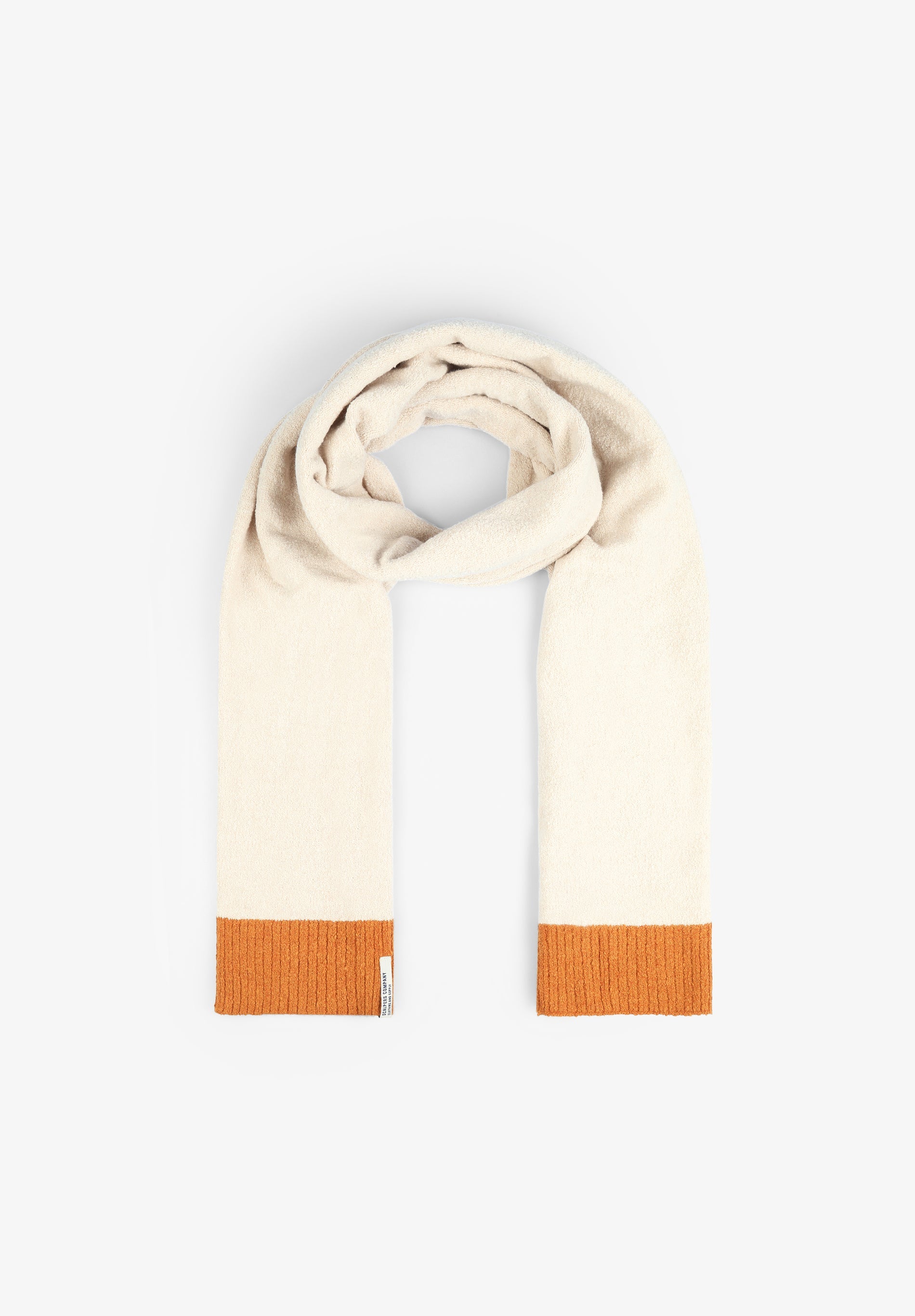 SCARF WITH TRIM DETAIL