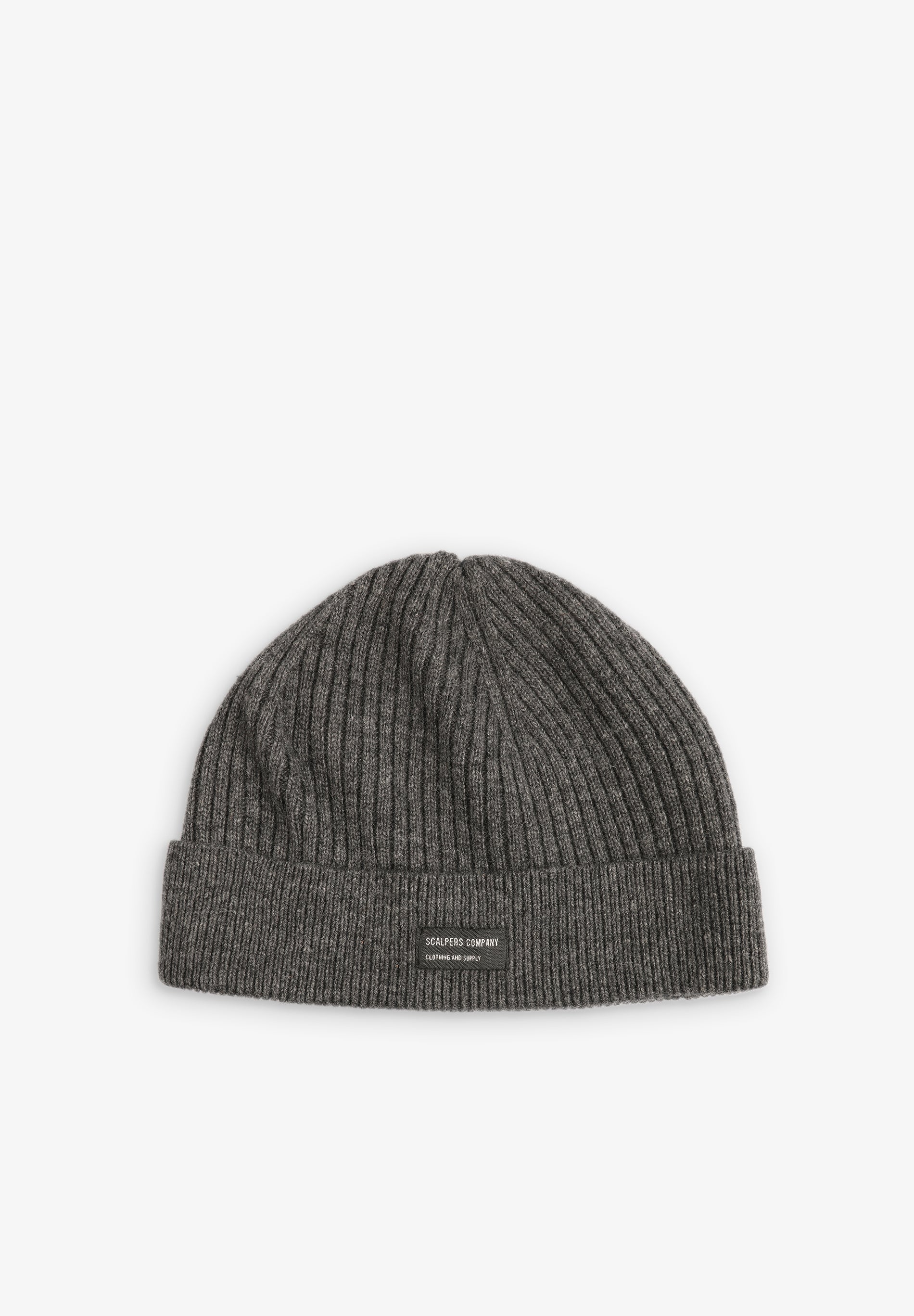RIBBED BEANIE HAT