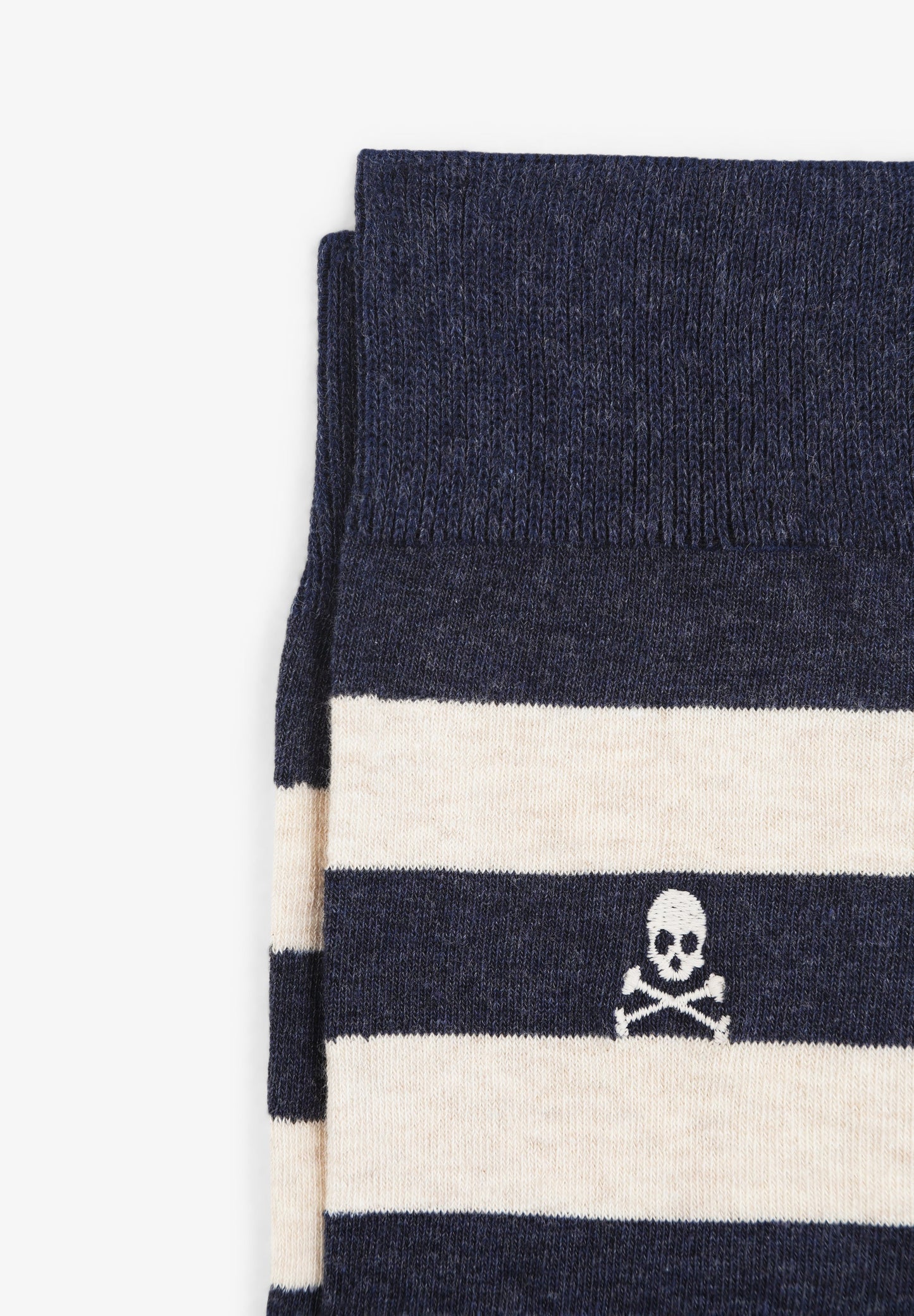 STRIPED SKULL SOCKS