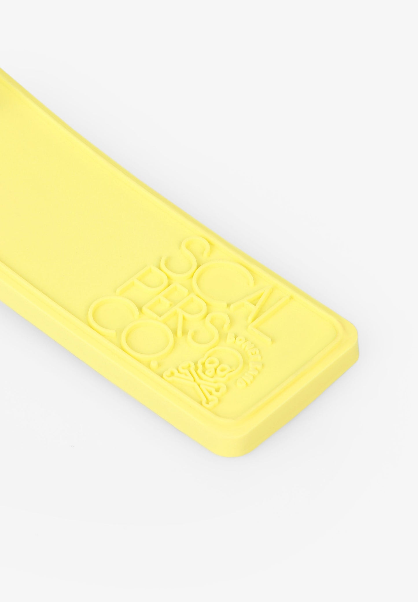 RUBBER LABEL KEYCHAIN