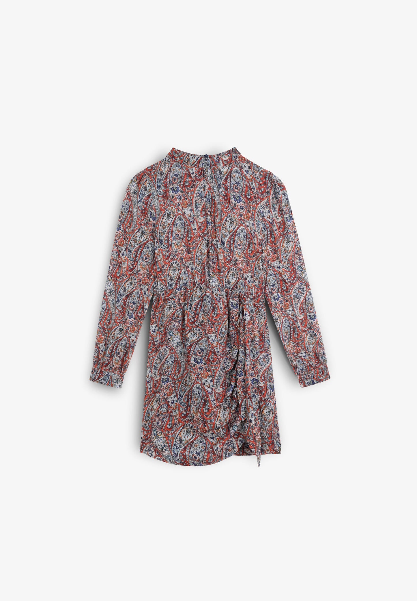 PAISLEY DRESS WITH BOW