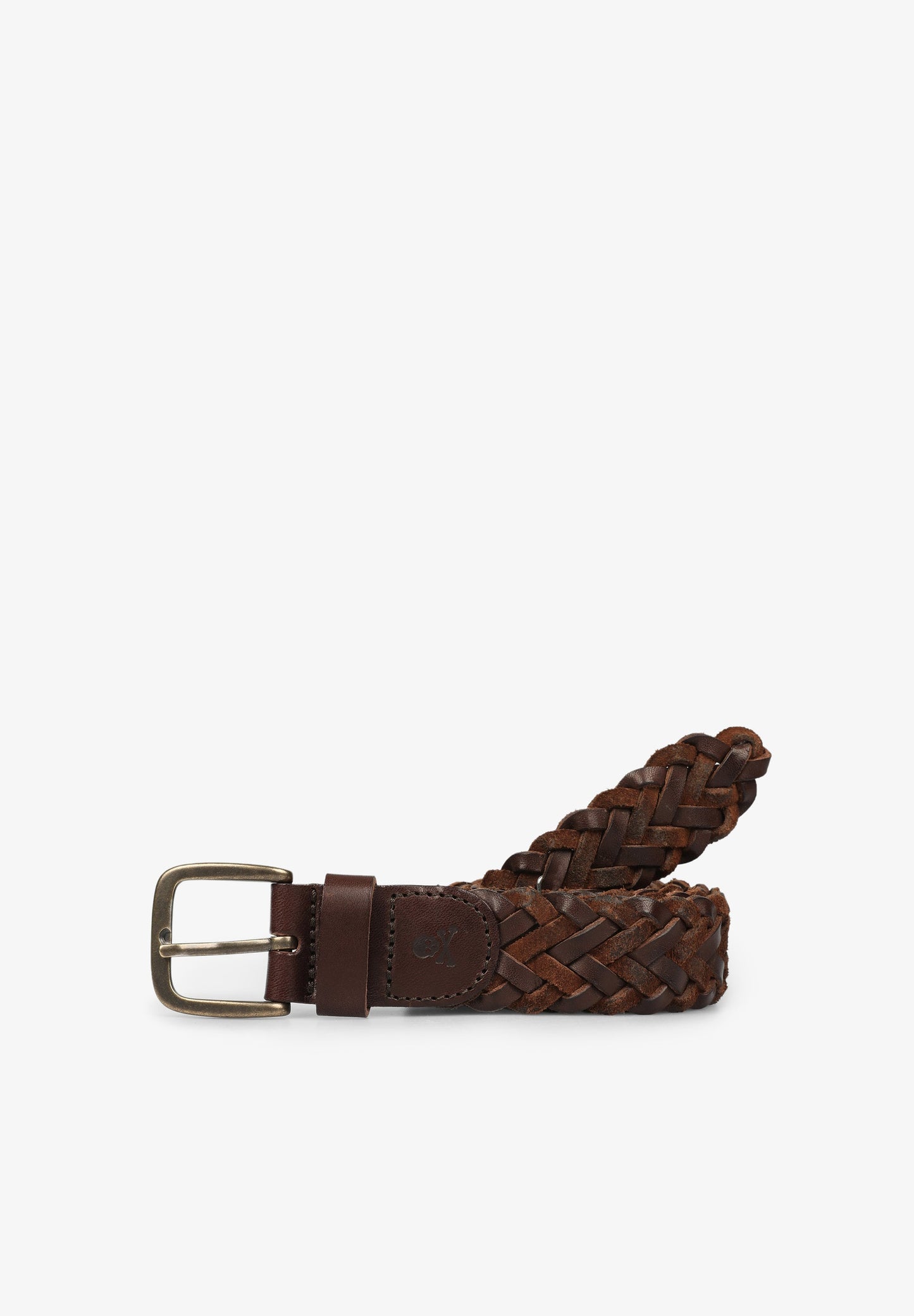 BRAIDED LEATHER BELT