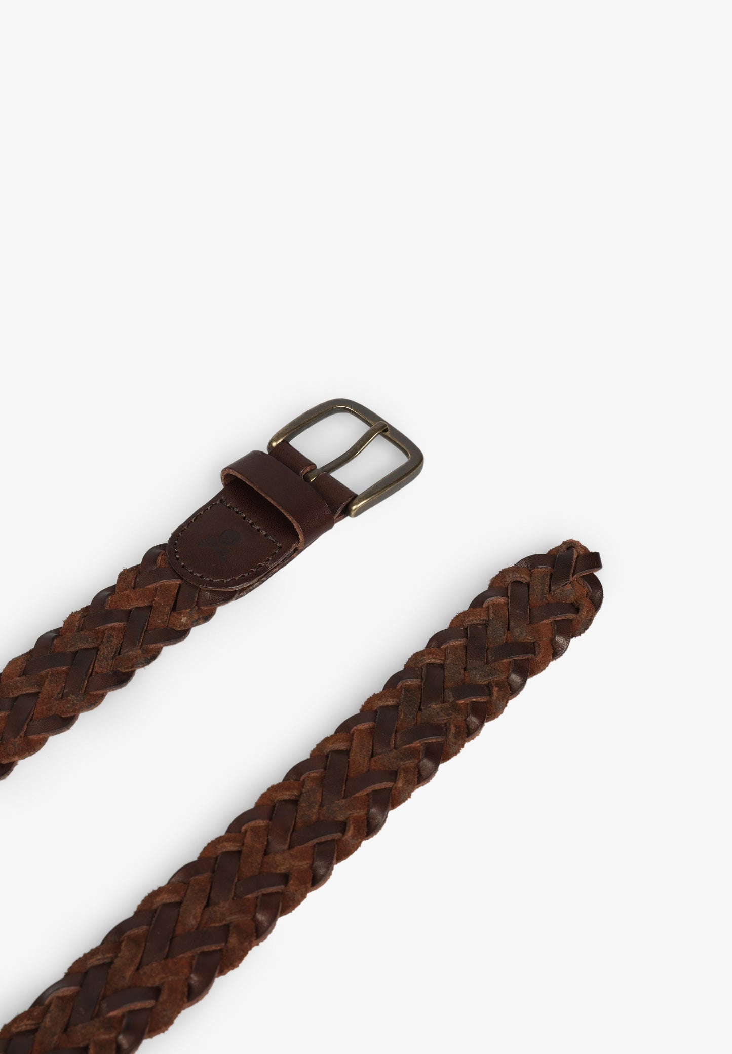 BRAIDED LEATHER BELT