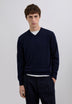100% CASHMERE V-NECK SWEATER