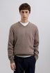 100% CASHMERE V-NECK SWEATER
