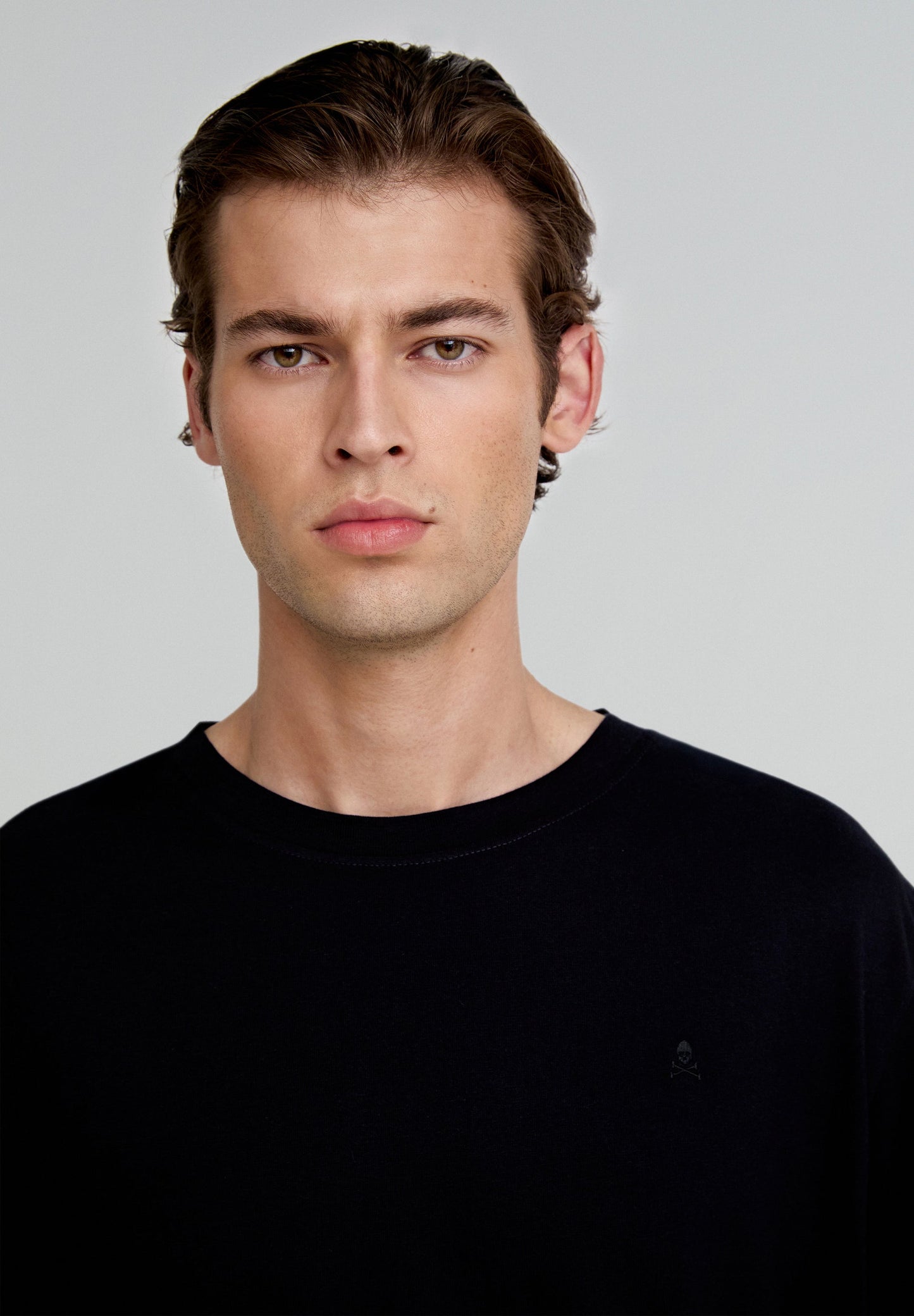 RELAXED FIT SKULL BASIC T-SHIRT