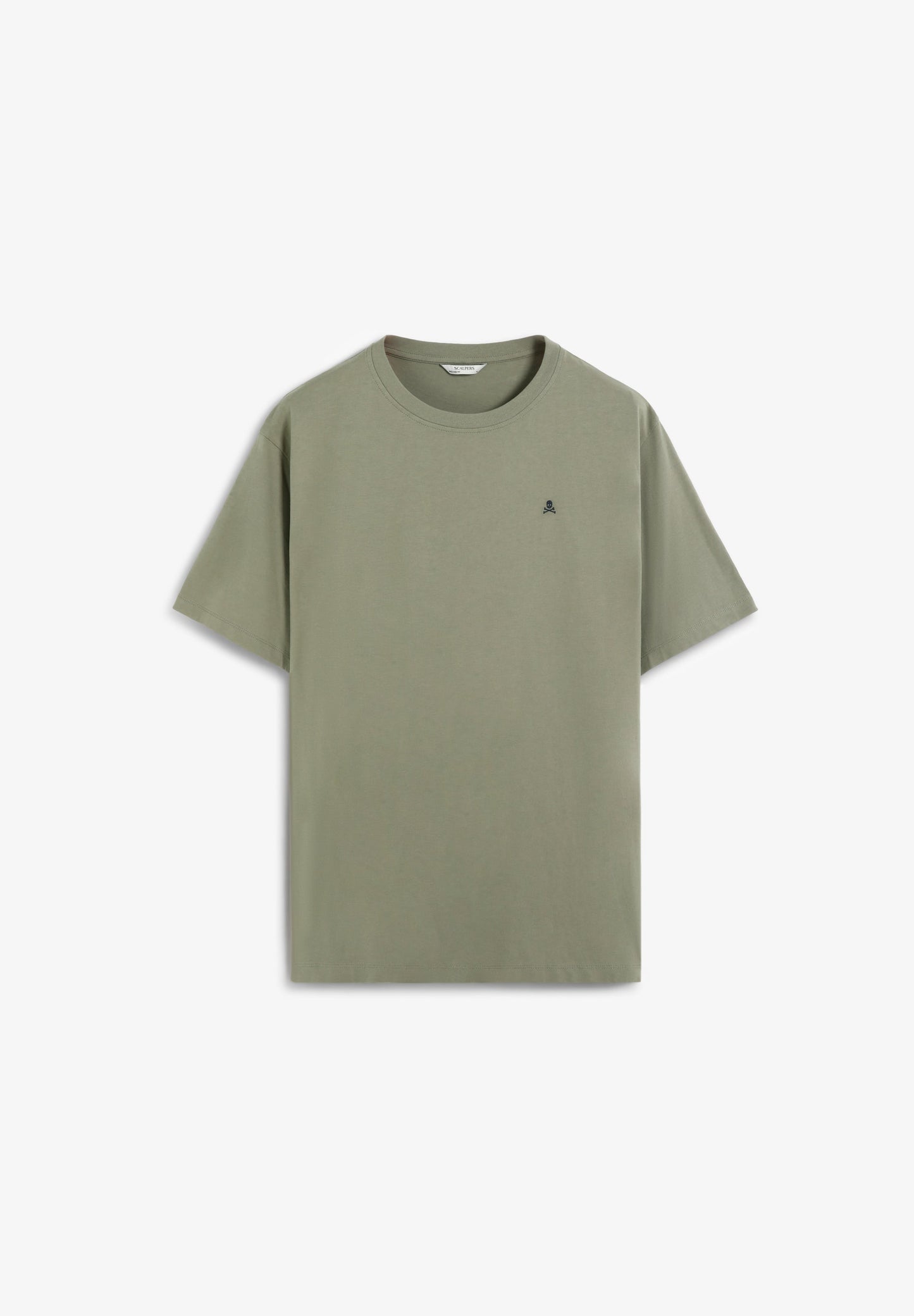 EMBROIDERED SKULL T-SHIRT