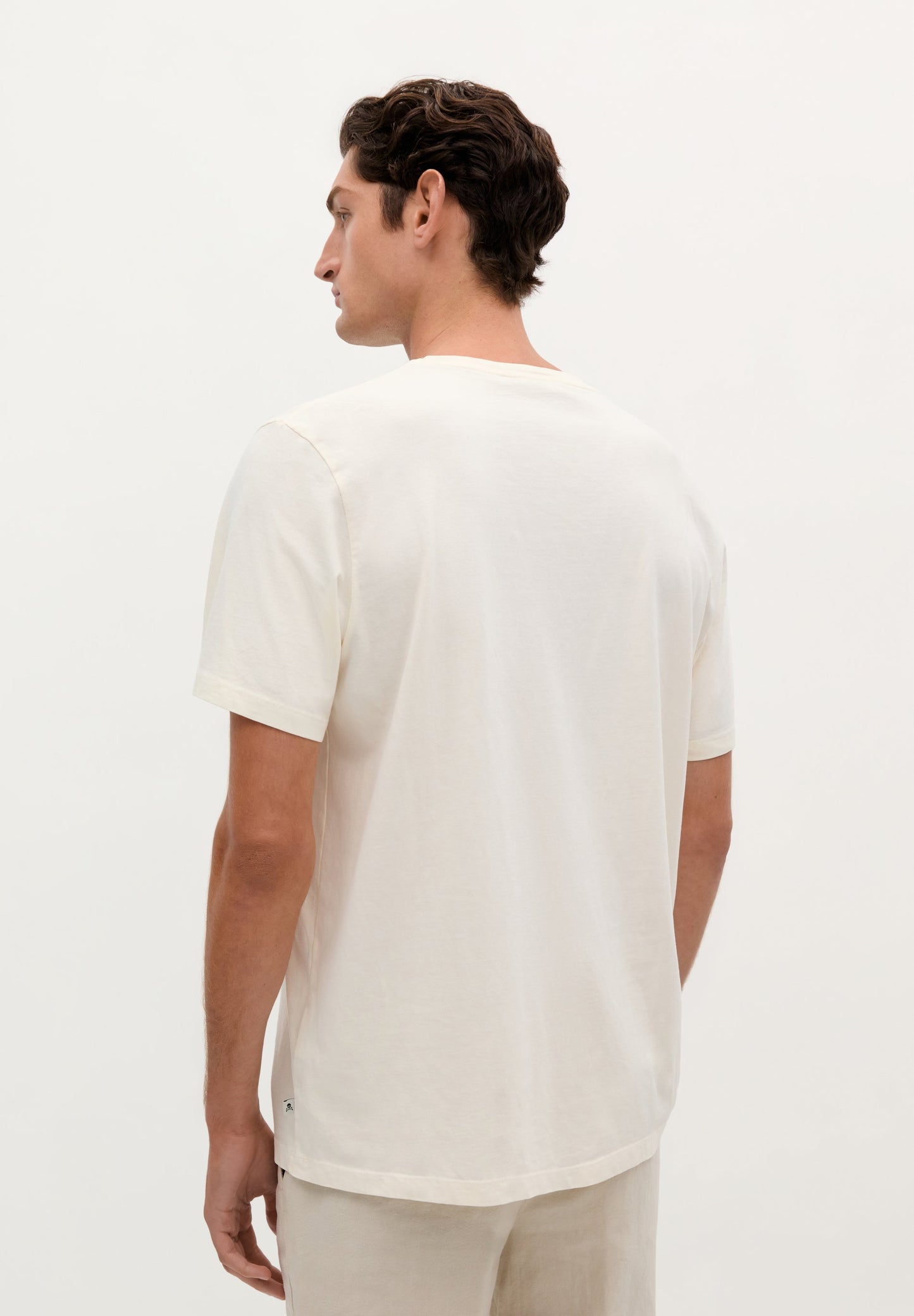 RELAXED FIT SKULL BASIC T-SHIRT