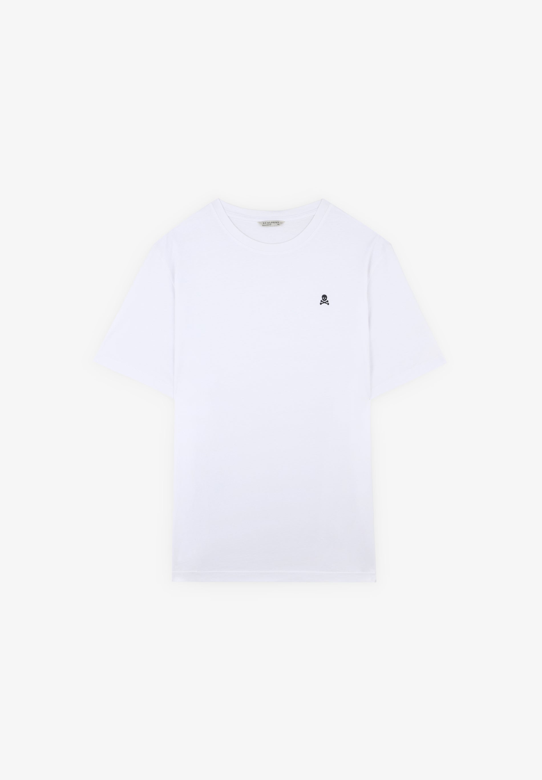 RELAXED FIT SKULL BASIC T-SHIRT