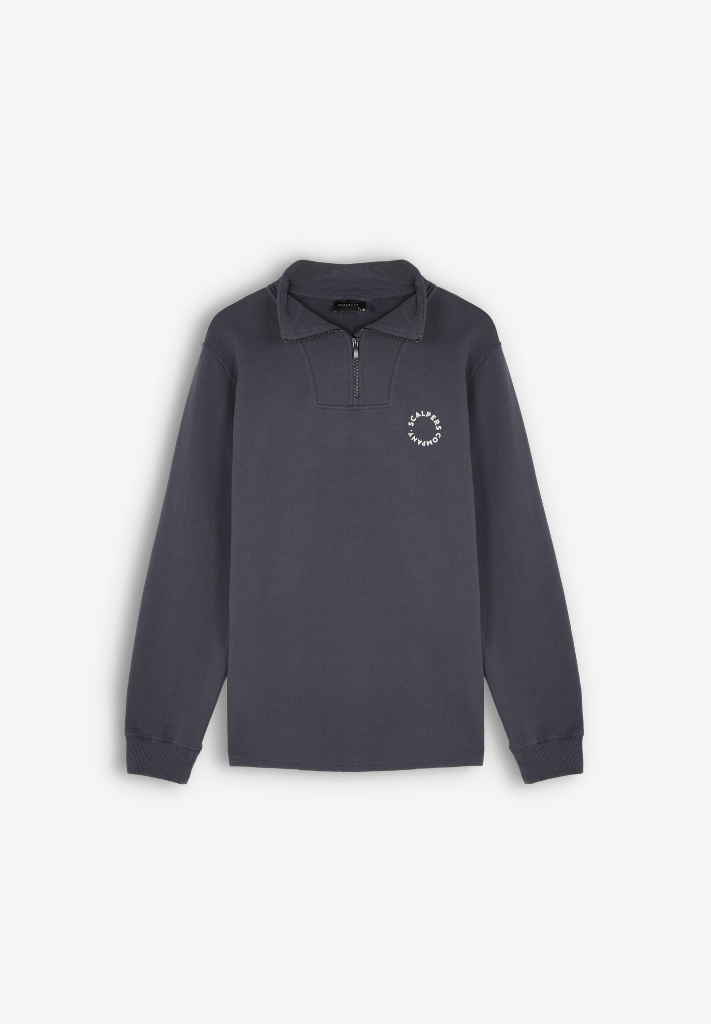 V NECK ZIPPER BT SWEATER