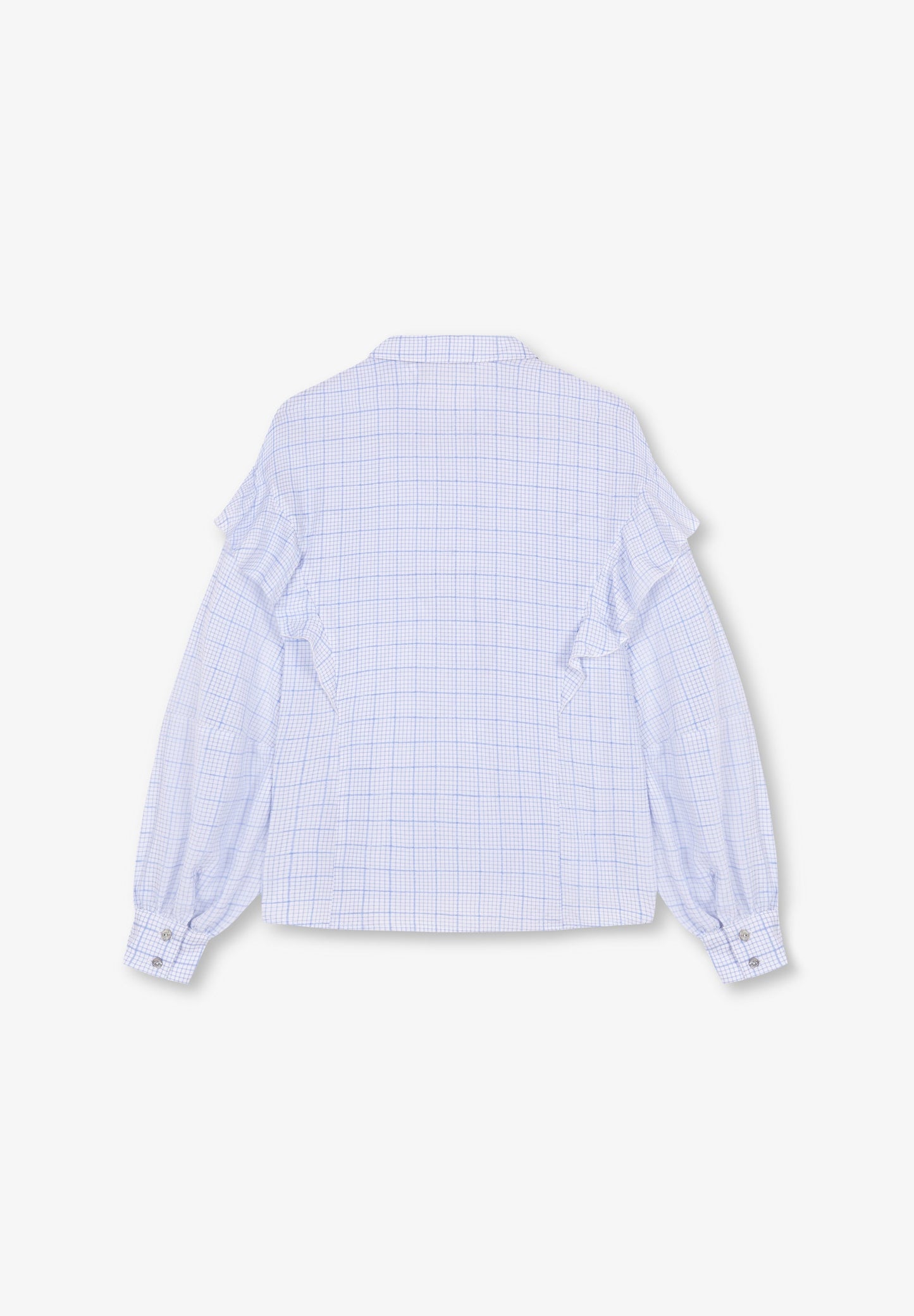 SHIRT WITH FRILL ON THE YOKE