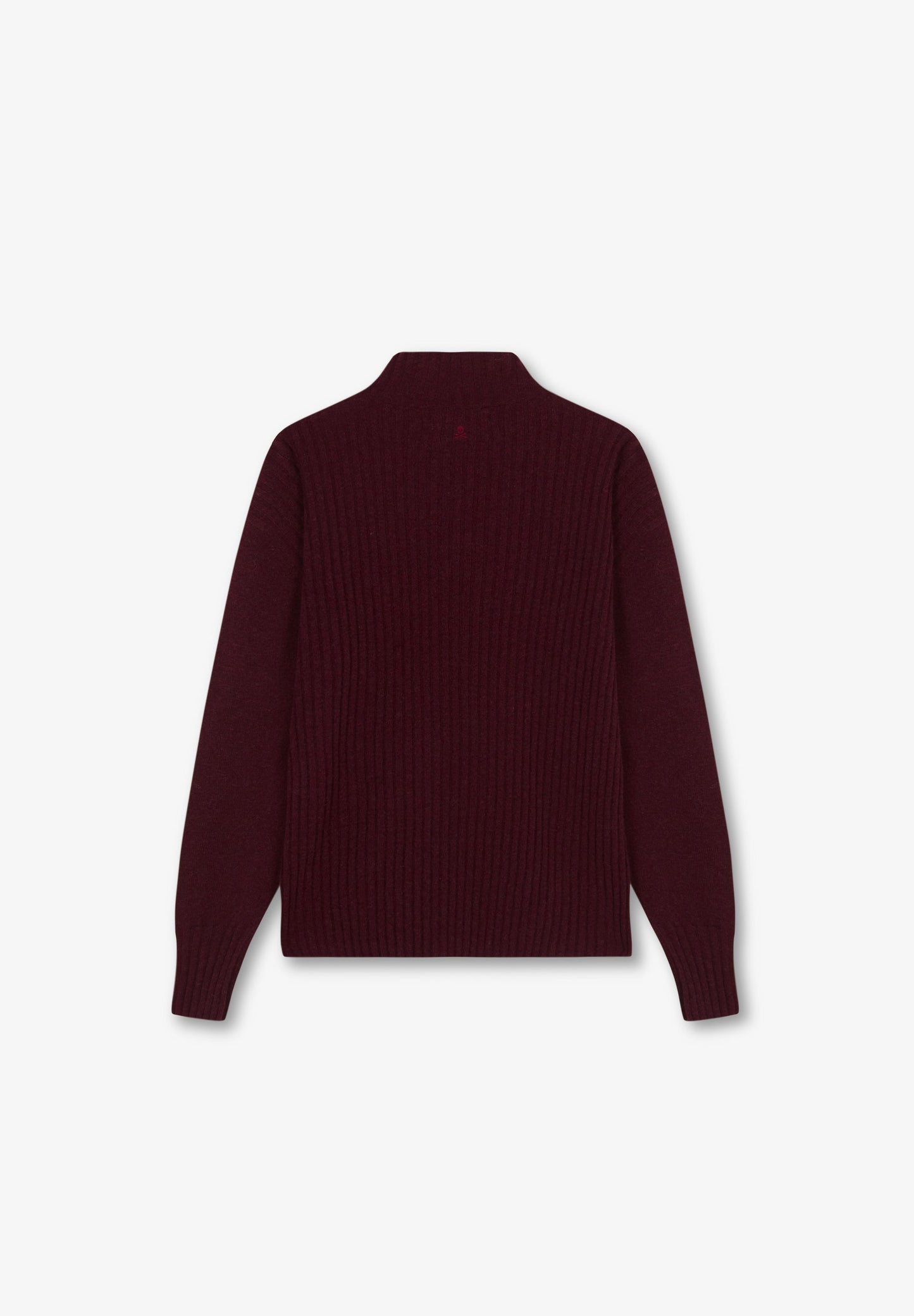 RIBBED TURTLENECK SWEATER