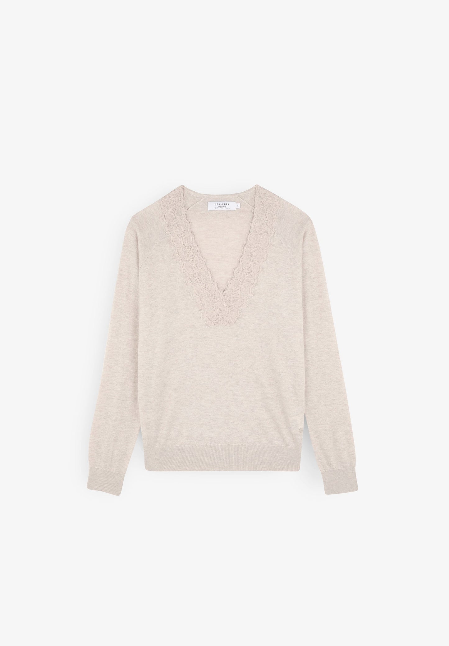 LACE DETAIL SWEATER