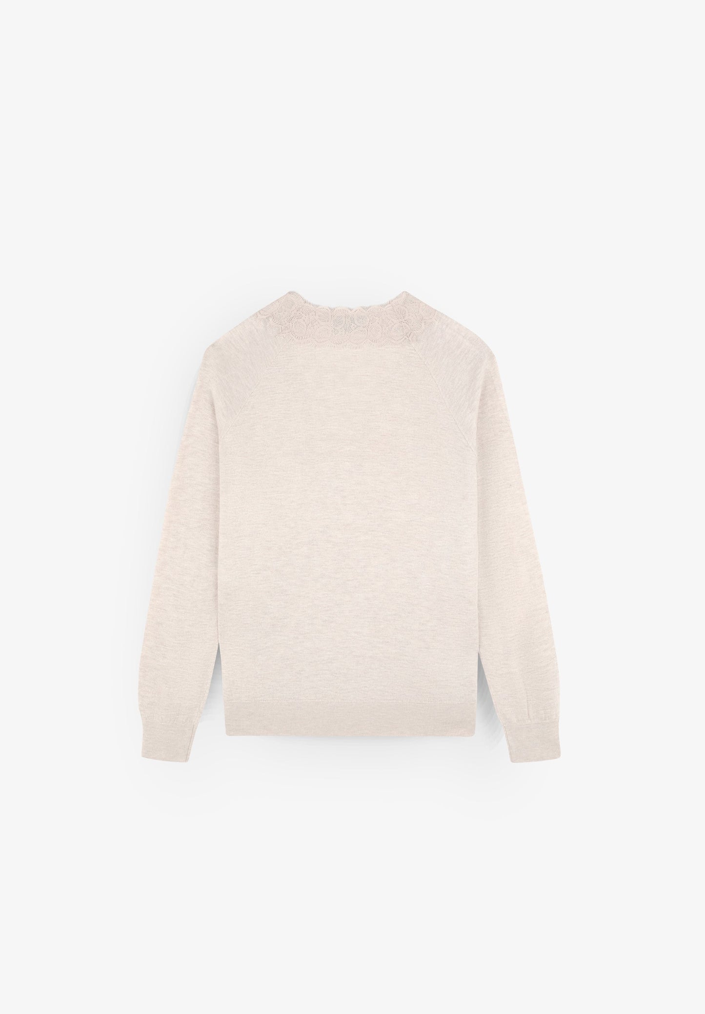 LACE DETAIL SWEATER