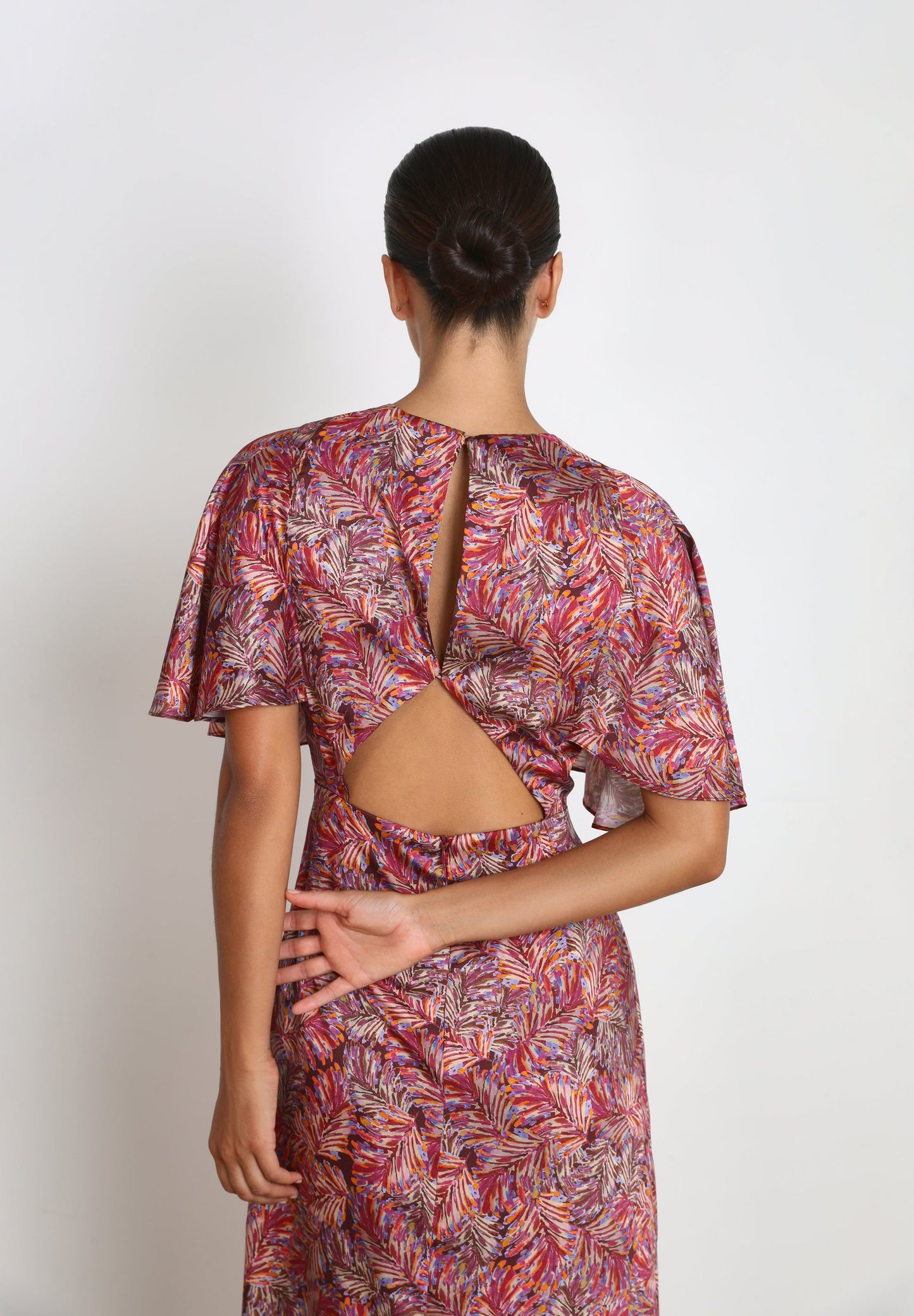 DRESS WITH BACK SLIT