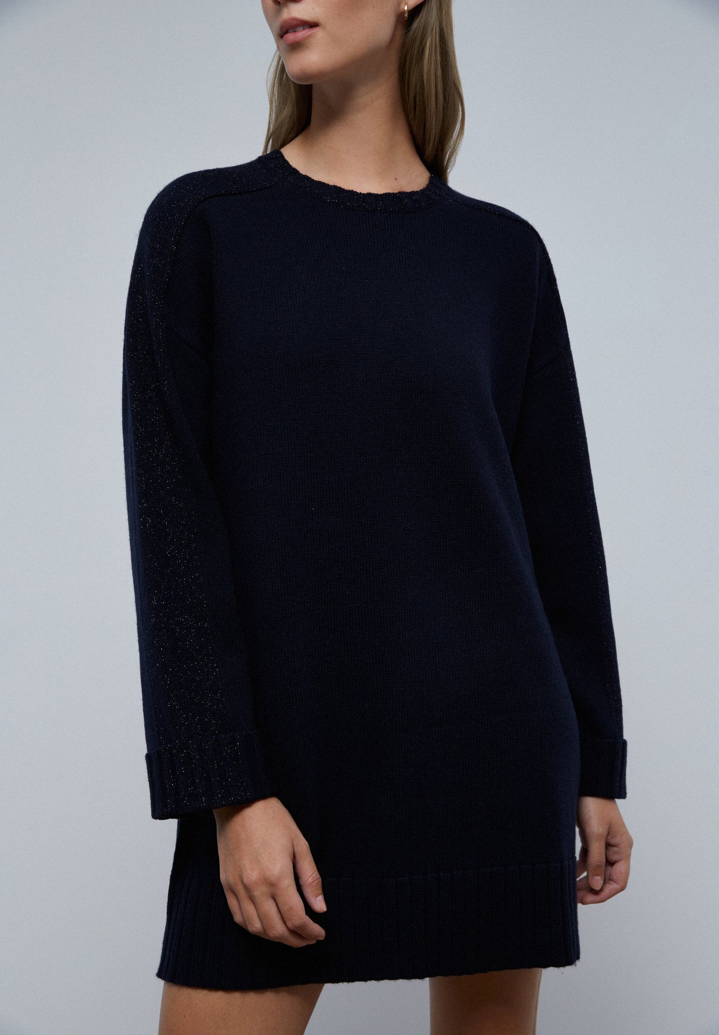 LUREX KNIT MINI DRESS