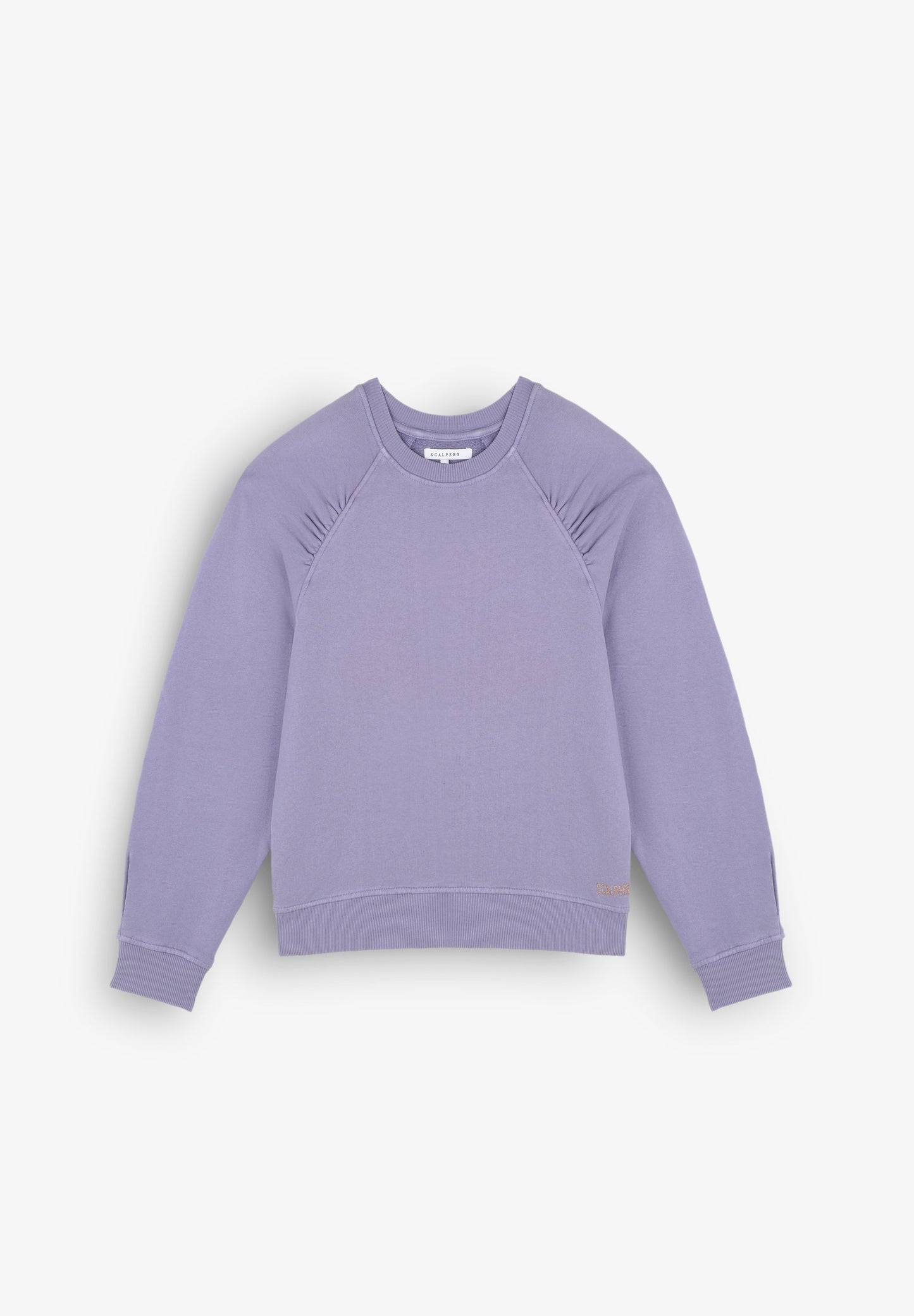 LUREX RUCHED SWEATSHIRT