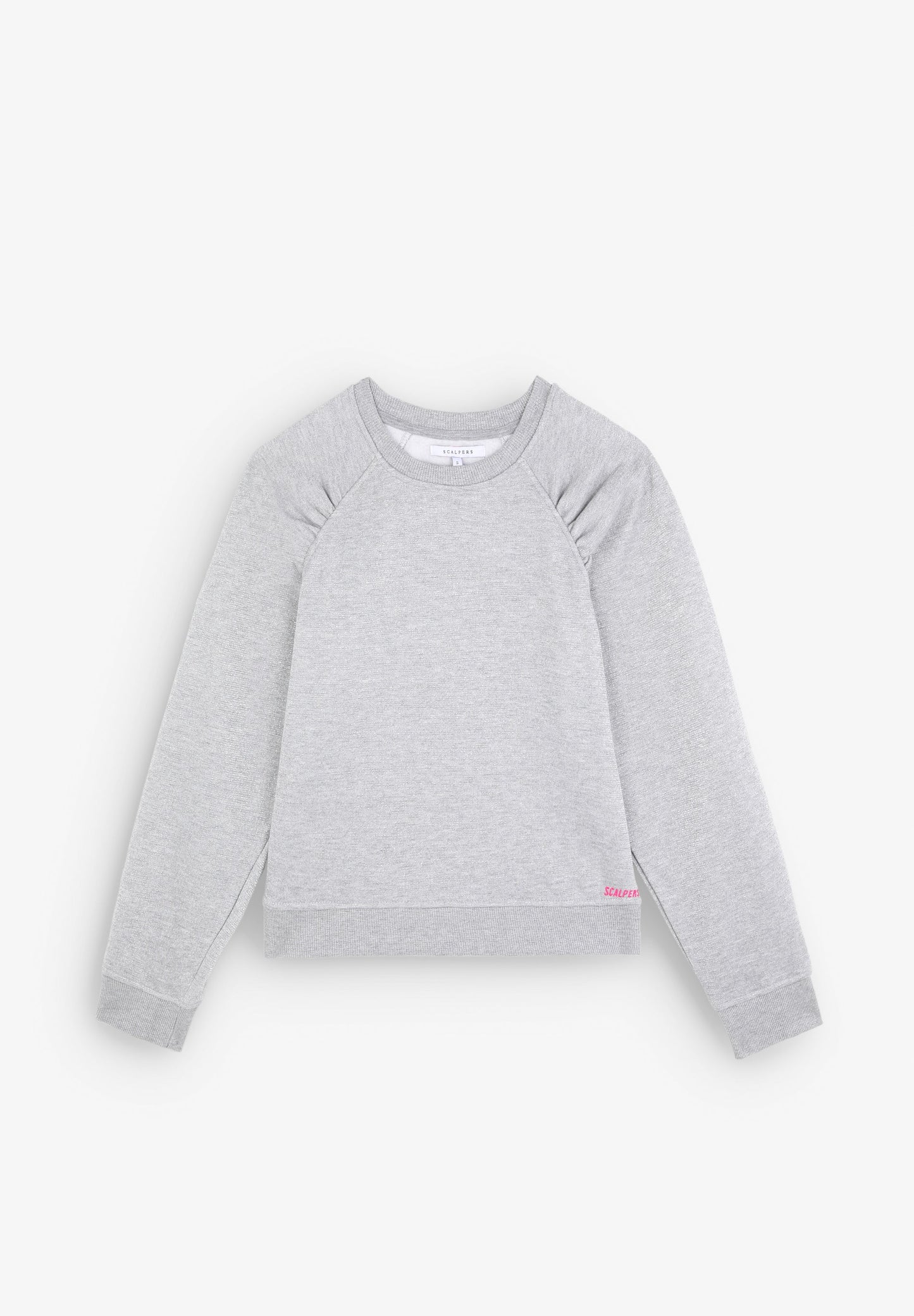 LUREX RUCHED SWEATSHIRT