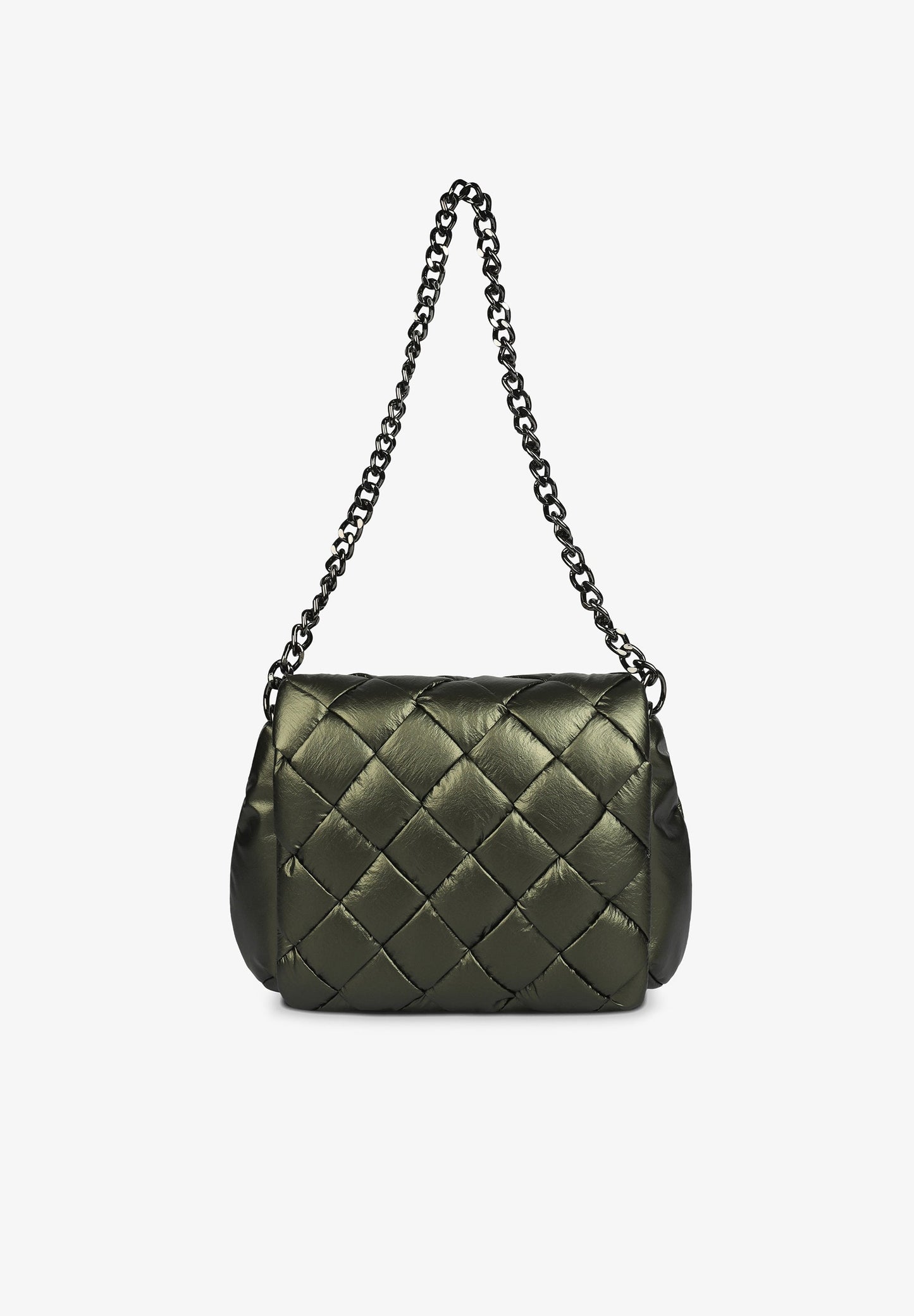 QUILTED BAG WITH MULTIPOSITION HANDLE