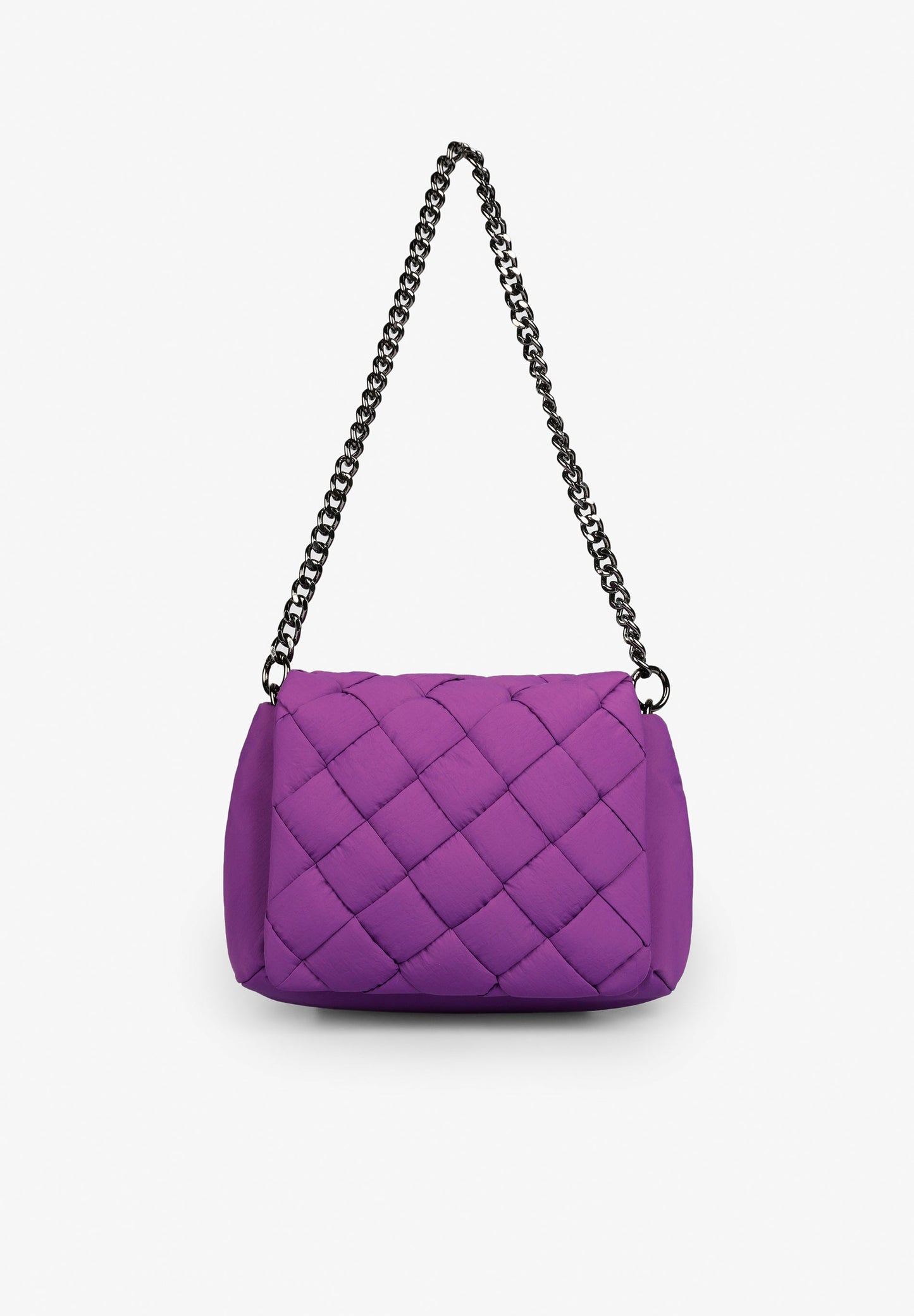 QUILTED BAG WITH MULTIPOSITION HANDLE