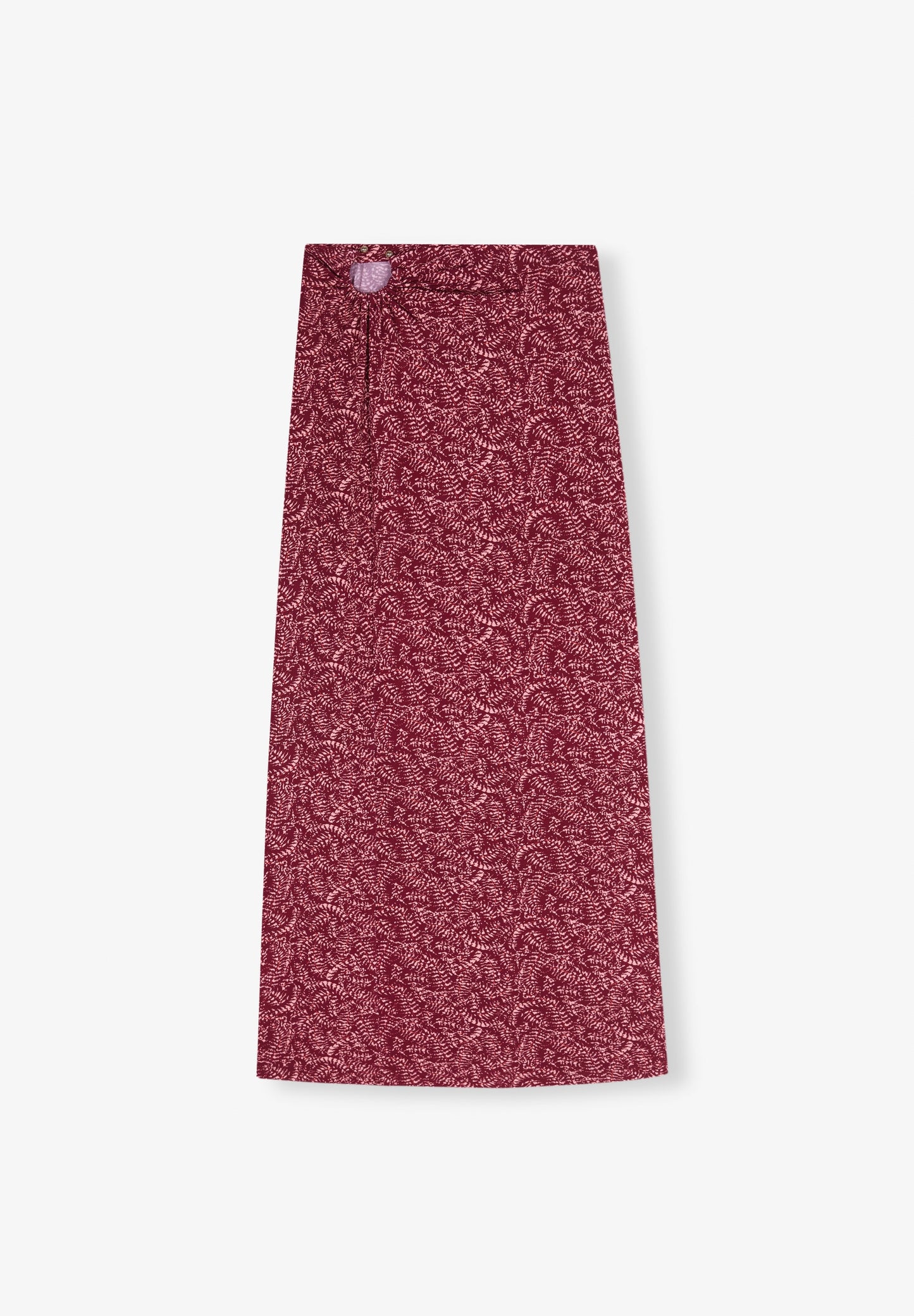 MIDI SKIRT WITH WAIST DETAIL