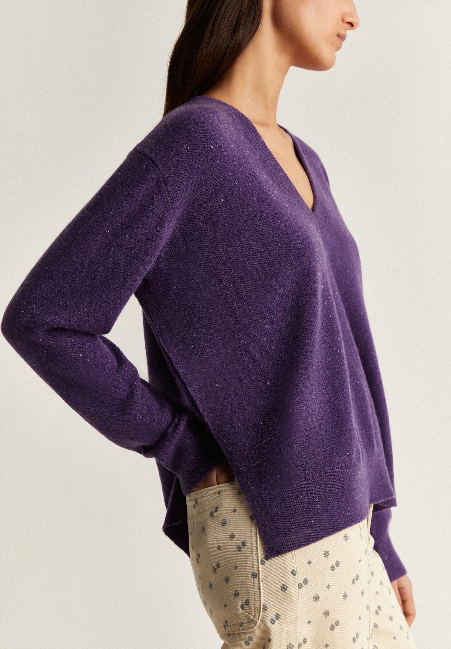 CASHMERE KNIT SWEATER