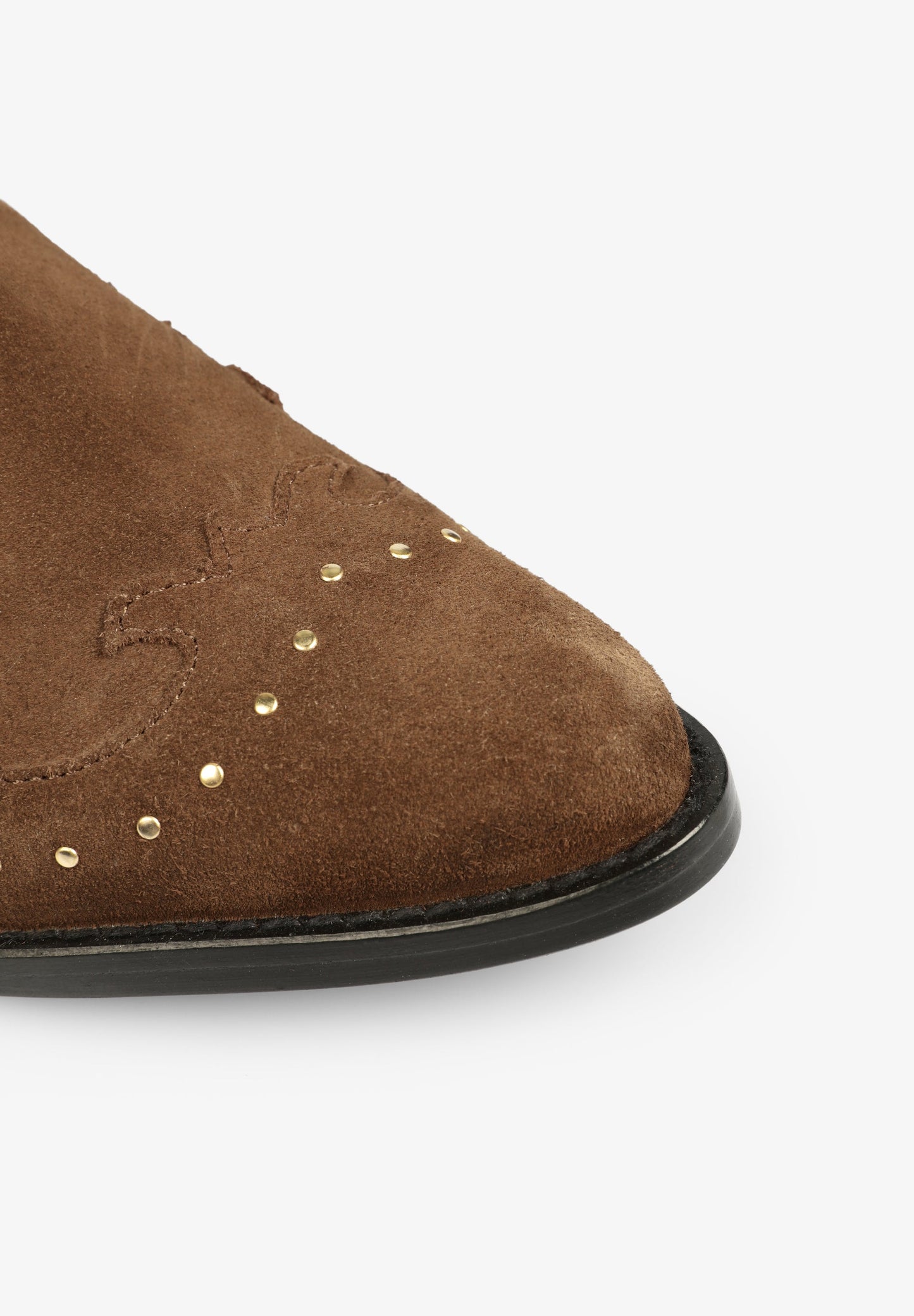 COWBOY ANKLE BOOTS WITH STUDS