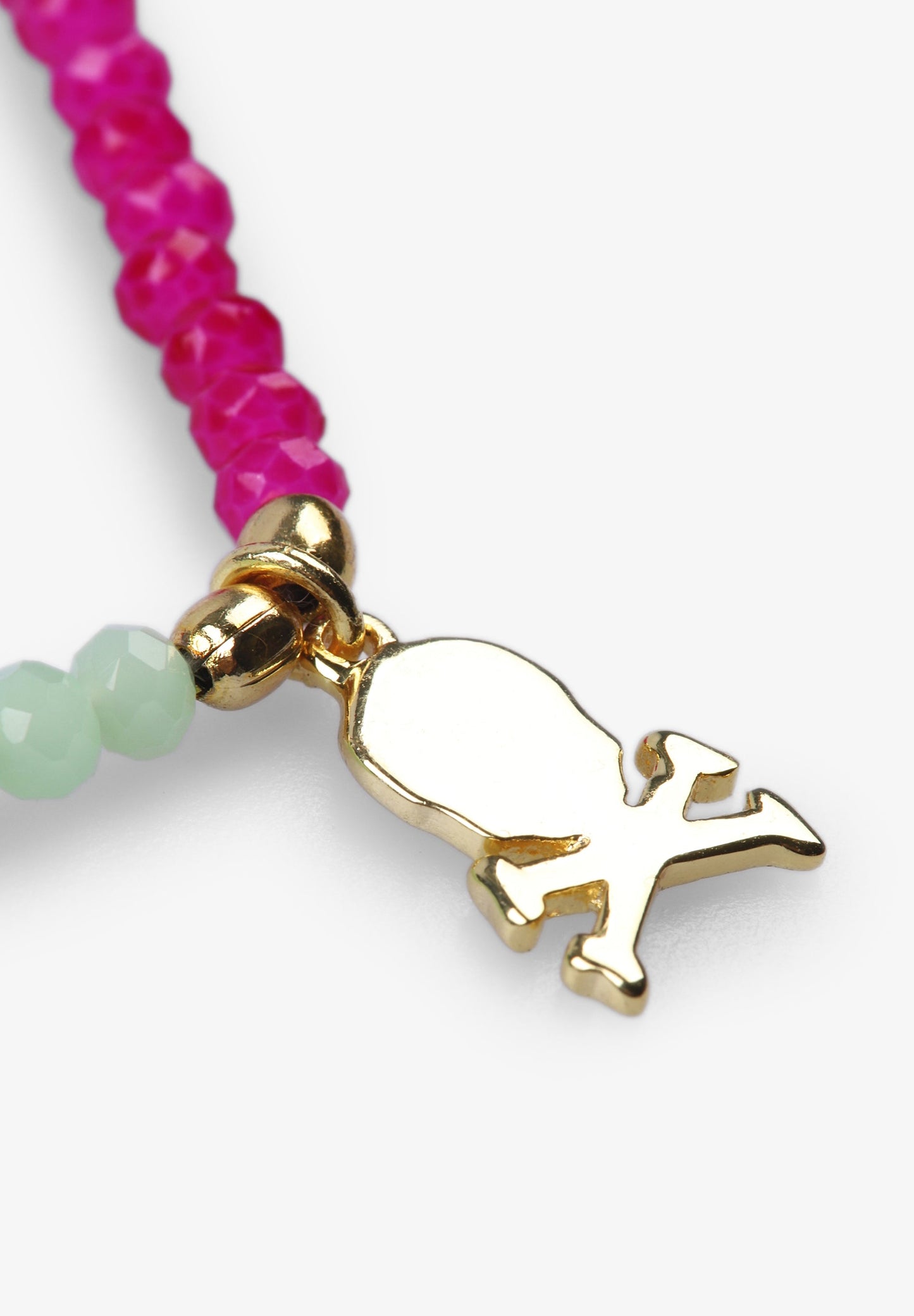 BEAD AND SKULL NECKLACE