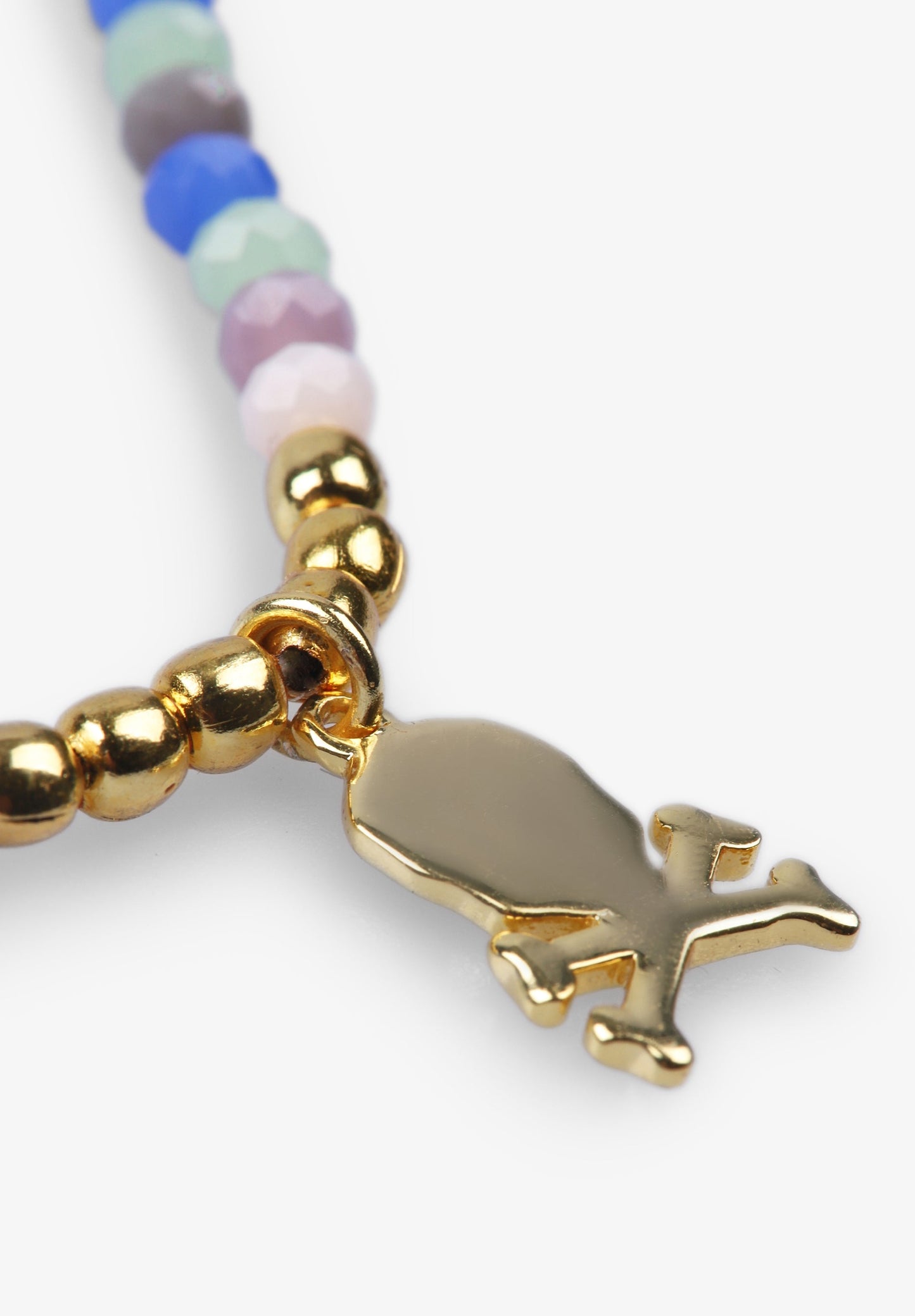 BEAD AND SKULL NECKLACE