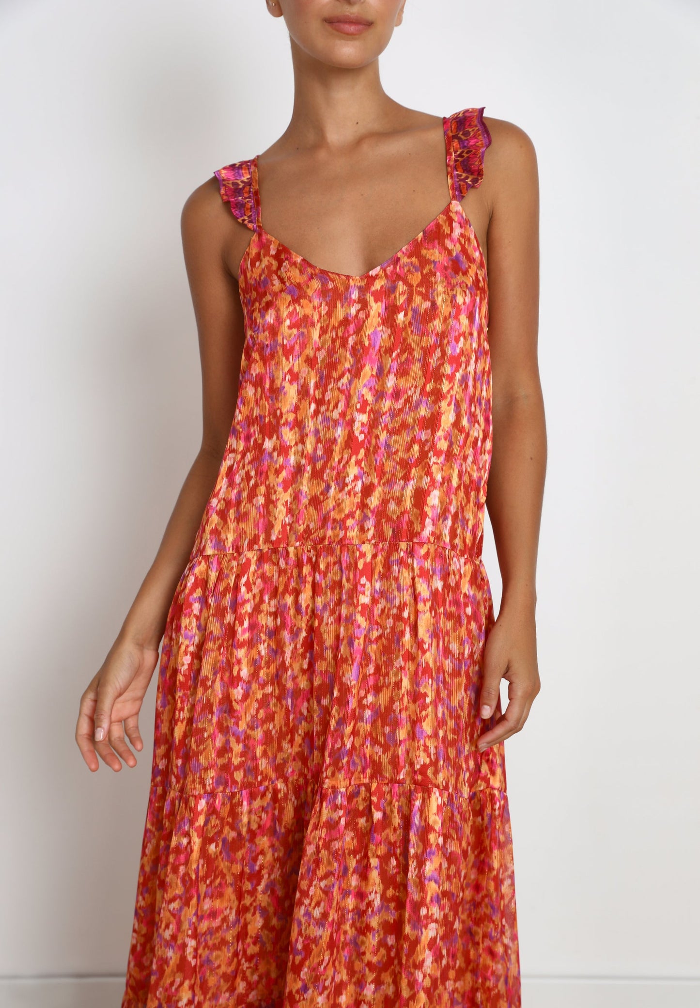 LONG DRESS WITH CROSSED BACK