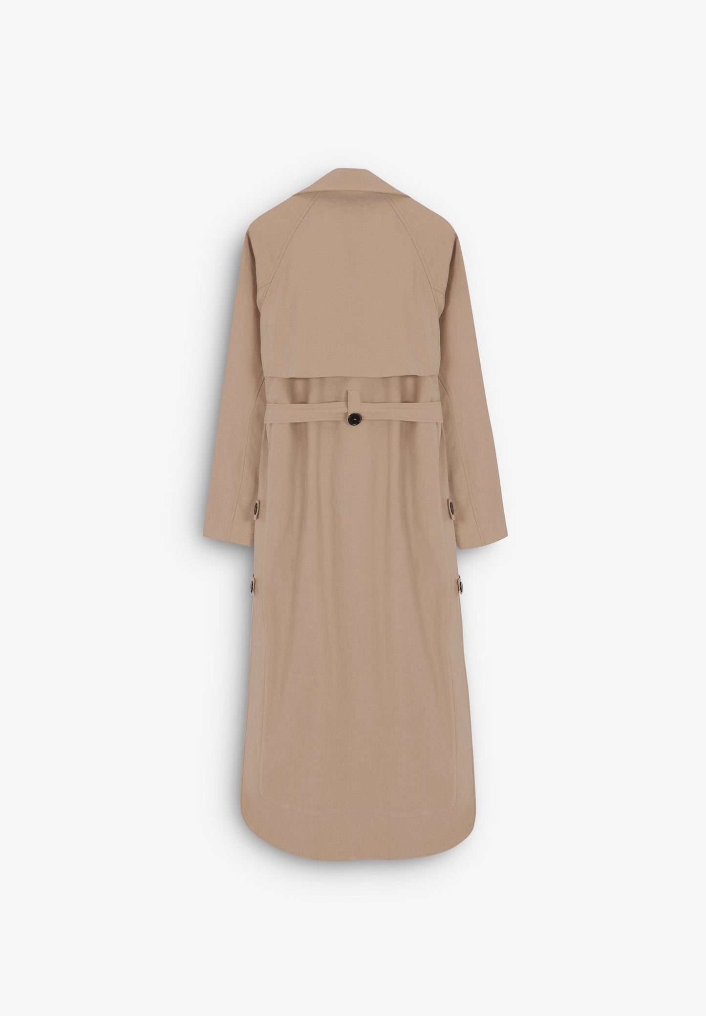TRENCH COAT WITH SIDE VENT DETAIL